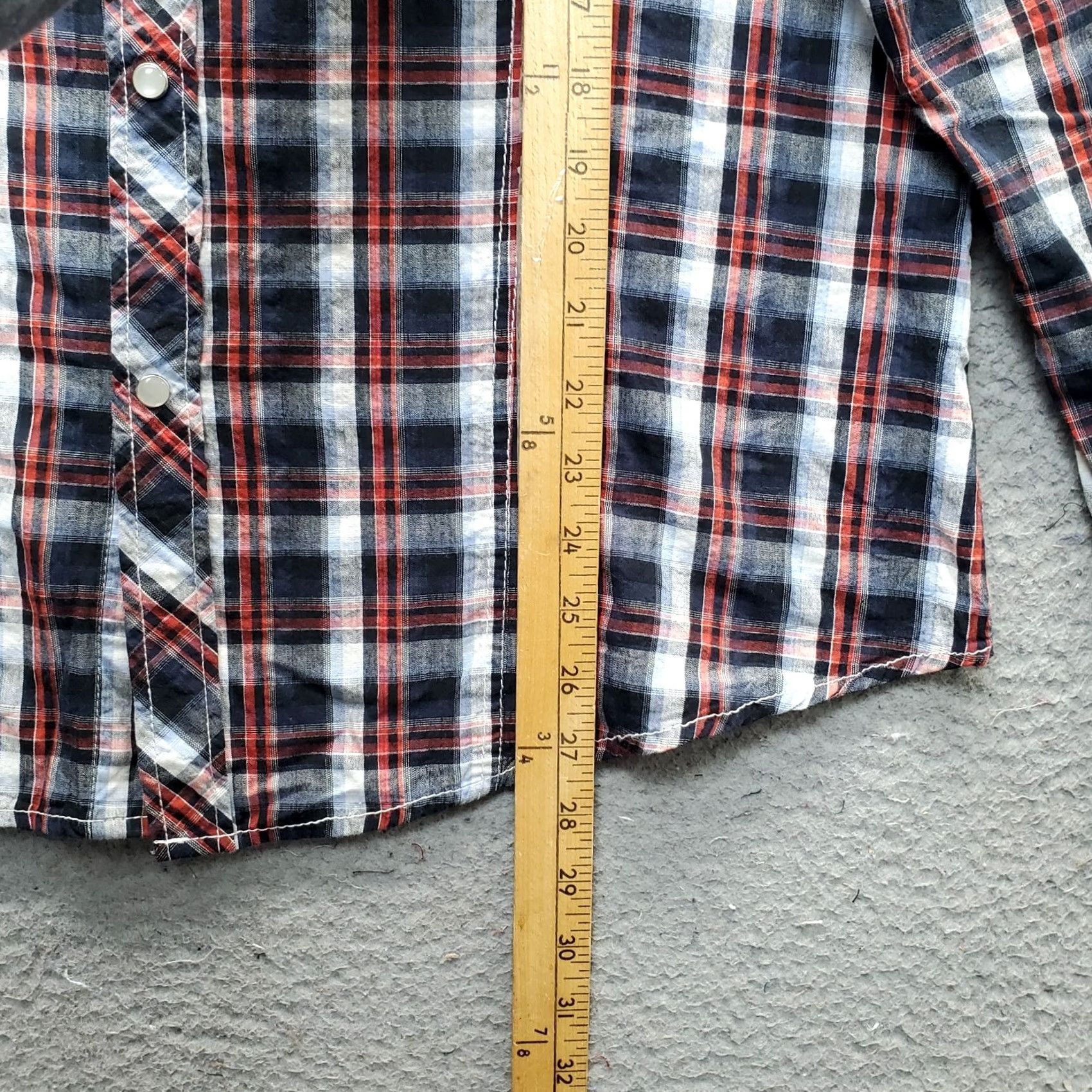Vintage Pop Icon Western Rodeo Shirt Mens XL Multi Plaid Embroidered Pearl Snap Shirt Size US XL / EU 56 / 4 - 3 Thumbnail