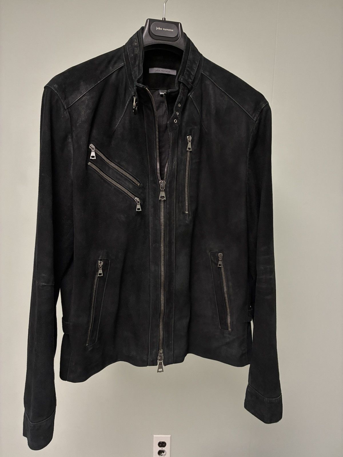 John Varvatos Runway moto jacket EU 54 USA 4; Size US L / EU 52-54 / 3 - 8 Thumbnail