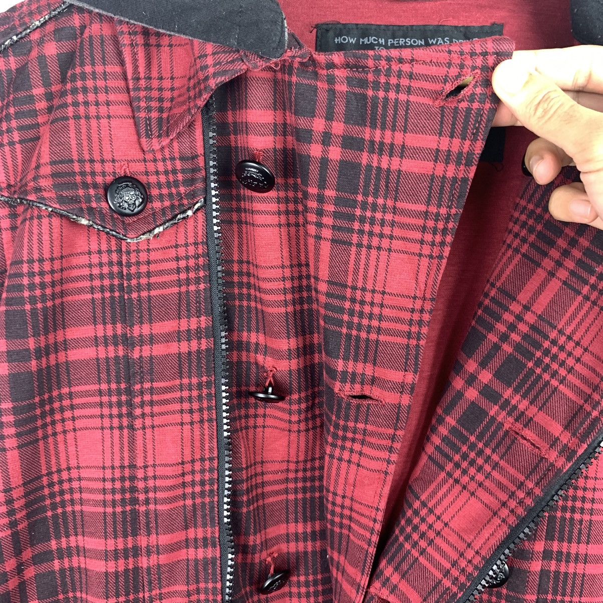 Designer × Japanese Brand × Vintage Vintage Japanese Brand Chekered Hoodies Jacket Size US XL / EU 56 / 4 - 11 Thumbnail