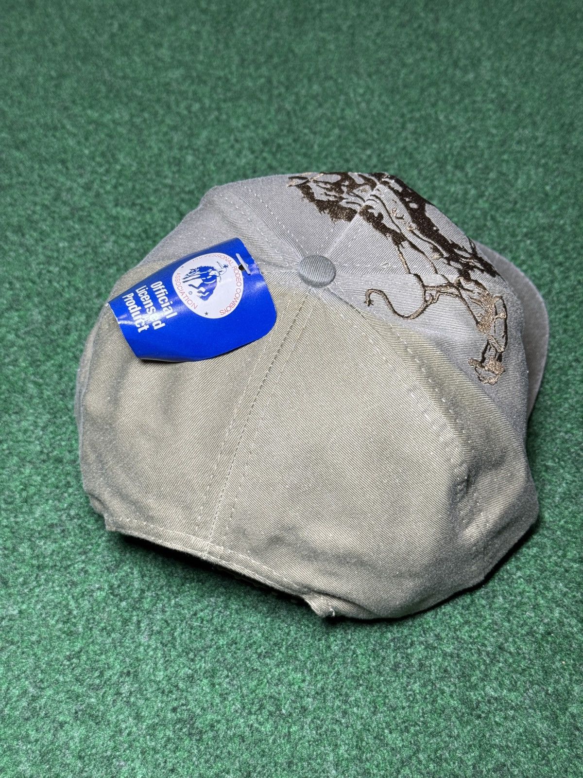 Vintage NFR National Finals Rodeo America NWT 90s Snapback Hat Size ONE SIZE - 3 Thumbnail
