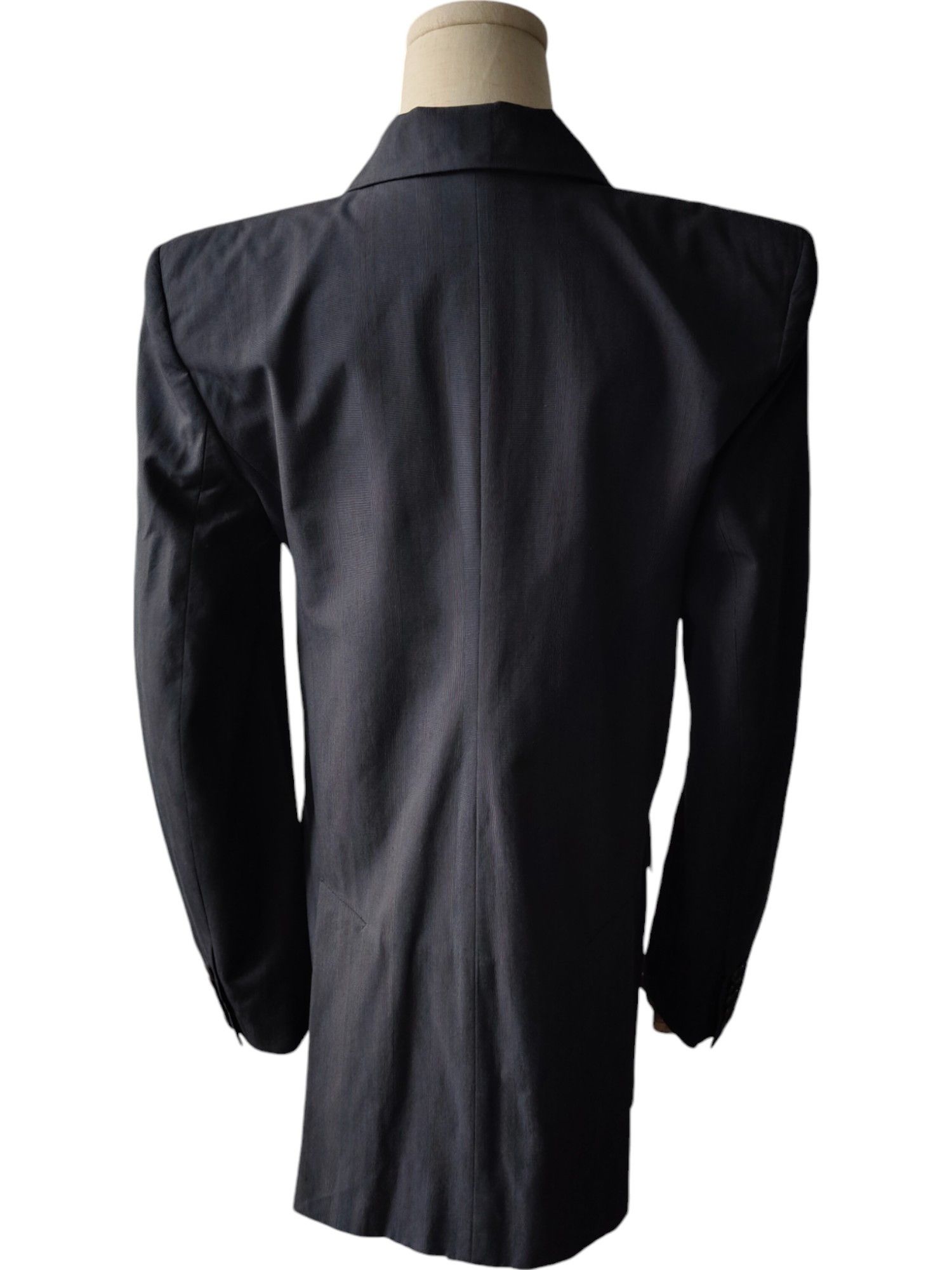 Isabel Marant Etoile Dark Grey Lightly Striped Double Breasted Blazer Size XS / US 0-2 / IT 36-38 - 4 Thumbnail