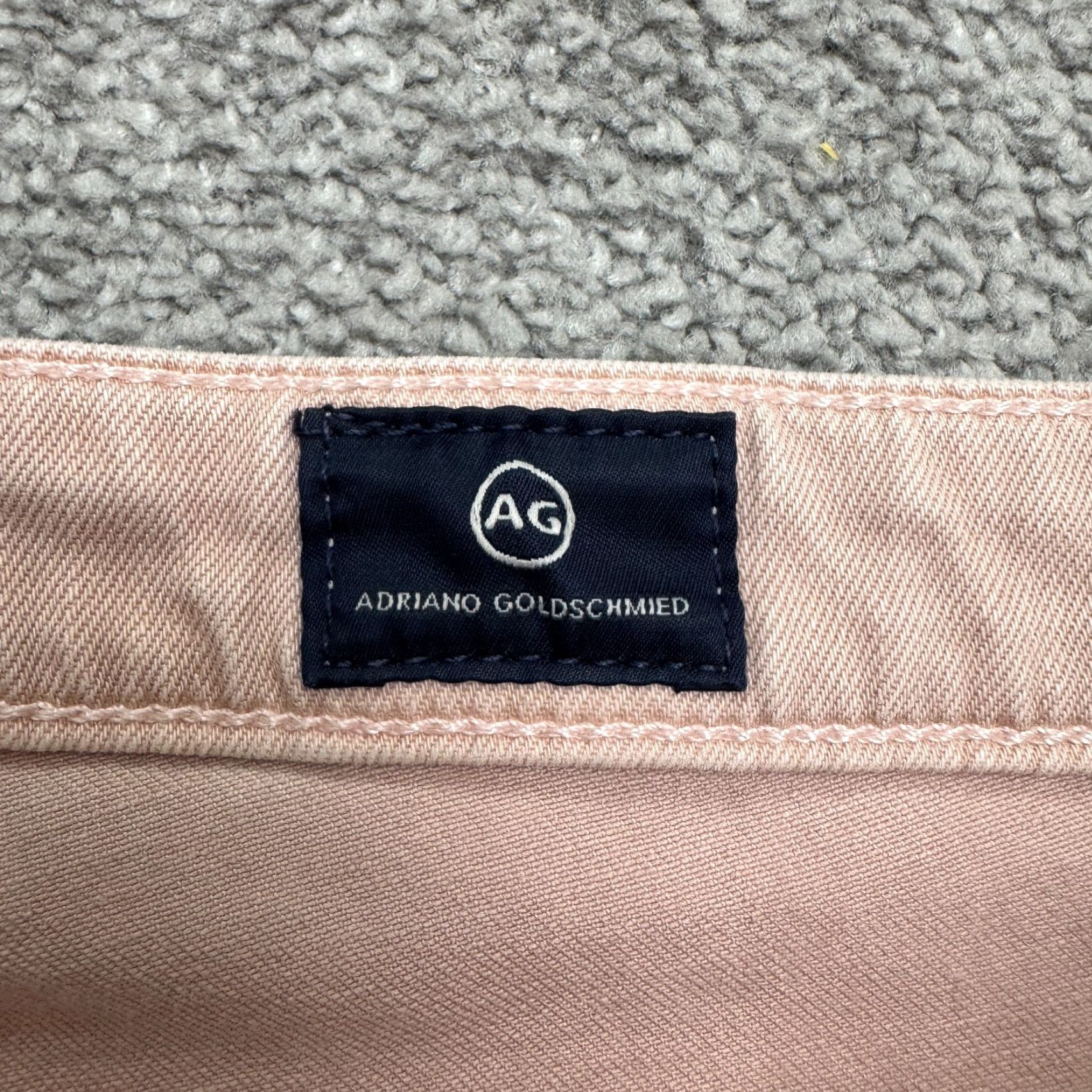 Denime AG Adriano Goldschmied Stevie Jeans Slim Ankle Denim Womens 30R Pink Medium 90s City Streetwear Mens Womens Size 30" / US 8 / IT 44 - 7 Thumbnail
