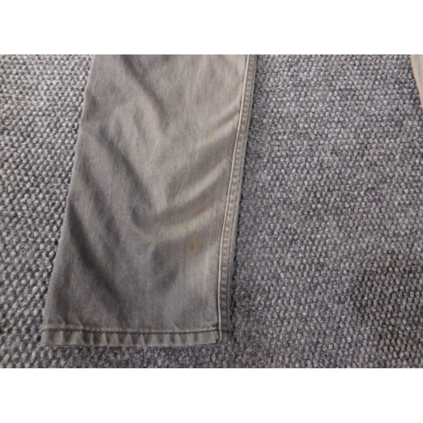 Levi's Levi's 508 Jeans Mens 32x30 Gray Straight Regular Classic Cowboy Pockets Denim Cotton Zip Inseam 30" Rise Mid 10-12 In. Size US 32 / EU 48 - 6 Thumbnail