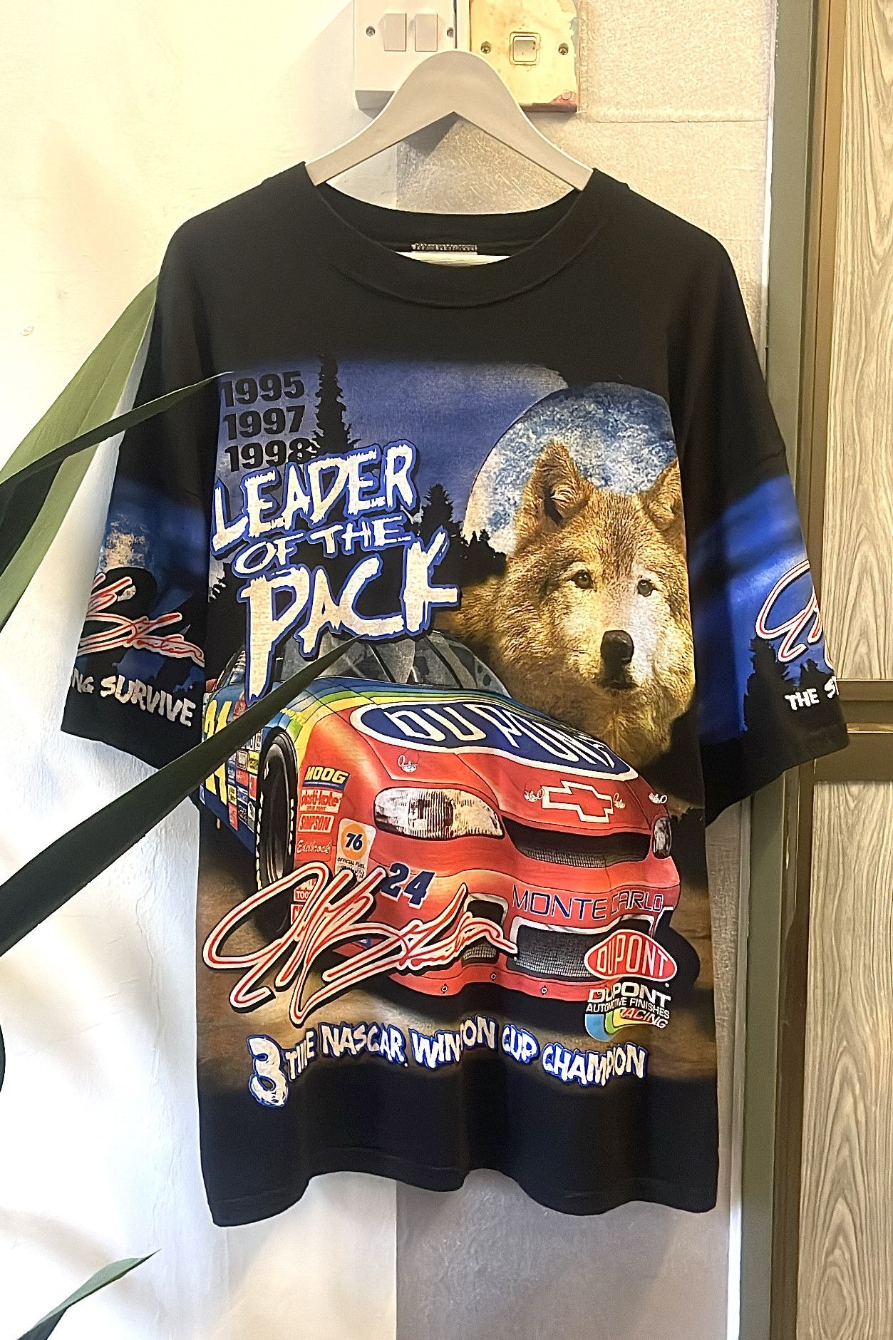 NASCAR Vintage Nascar Overprint Jeff Gordon 1998 Size US XXL / EU 58 / 5 - 1 Thumbnail