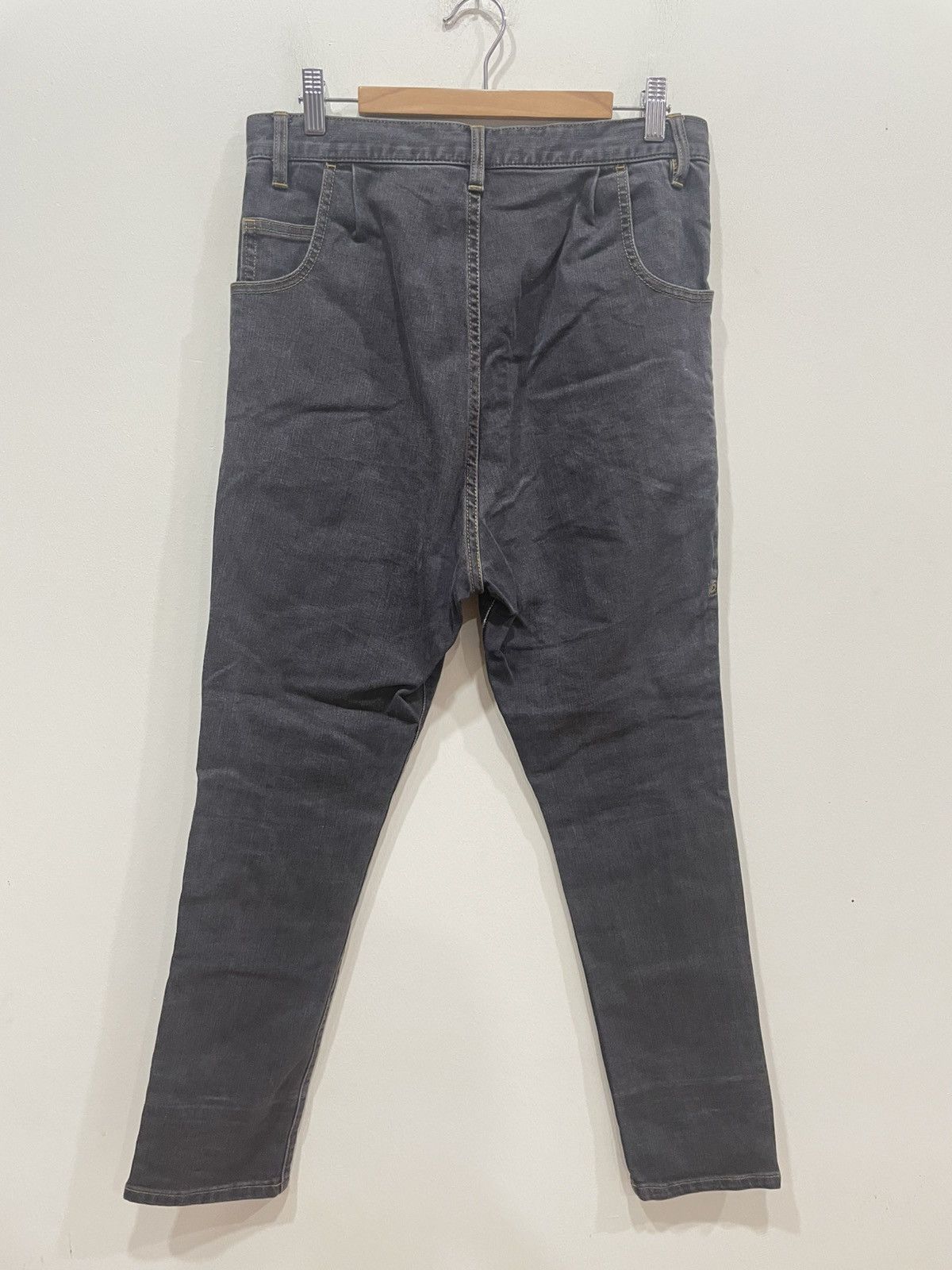 mercibeaucoup Mercibeaucoup Denim Dropped Crotch Pants Size 25" / US 0 / IT 36 - 2 Thumbnail