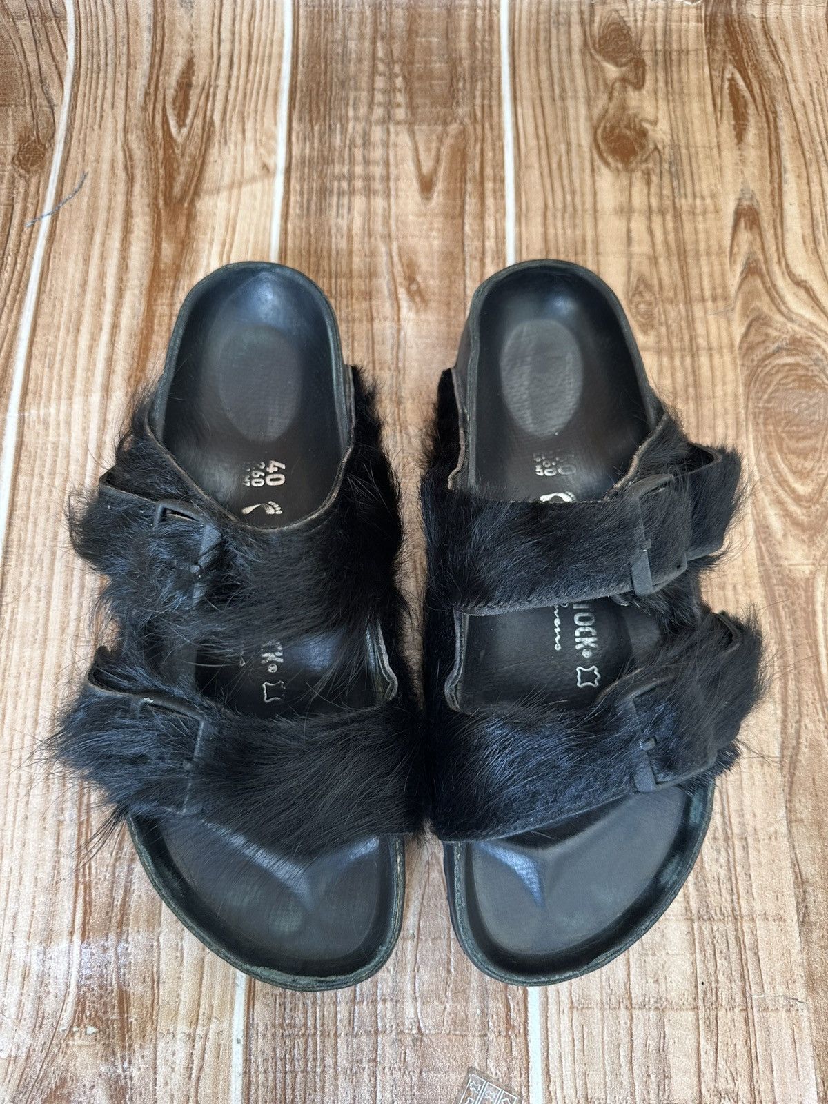 Birkenstock × Number (N)ine Number Nine ss03 crying heart velvet