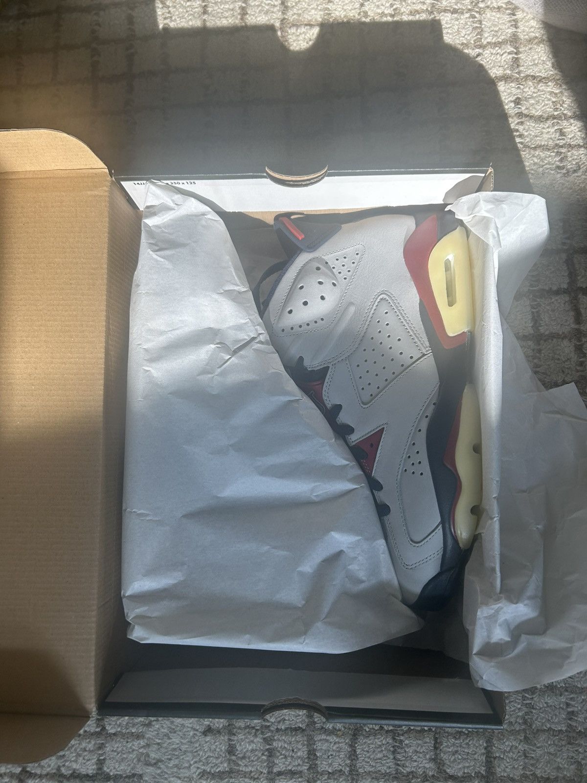 Jordan Brand Air Jordan VI 6 Howard university PE size 10 PE promo sample Size US 10 / EU 43 - 3 Thumbnail