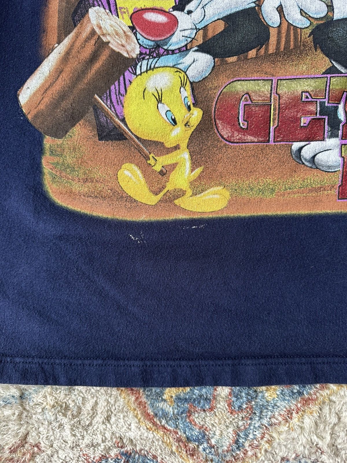 Vintage Vintage Looney Tunes Tweety And Sylvester Crewneck Large Size US L / EU 52-54 / 3 - 9 Thumbnail