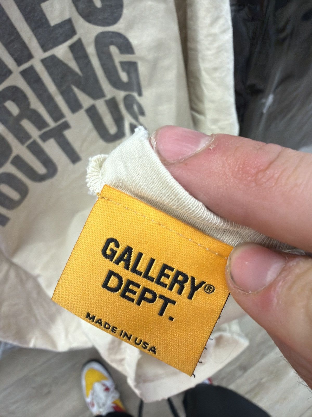 Gallery Dept. Gallery Dept. Miami boring t shirt cream Size US XL / EU 56 / 4 - 3 Thumbnail