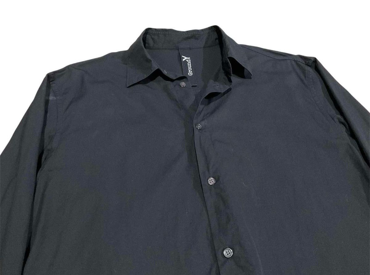 Ground Y × Y's × Yohji Yamamoto 🔥Ground Y By Yohji Yamamoto Asymmetrical Shirt Size US XL / EU 56 / 4 - 4 Thumbnail