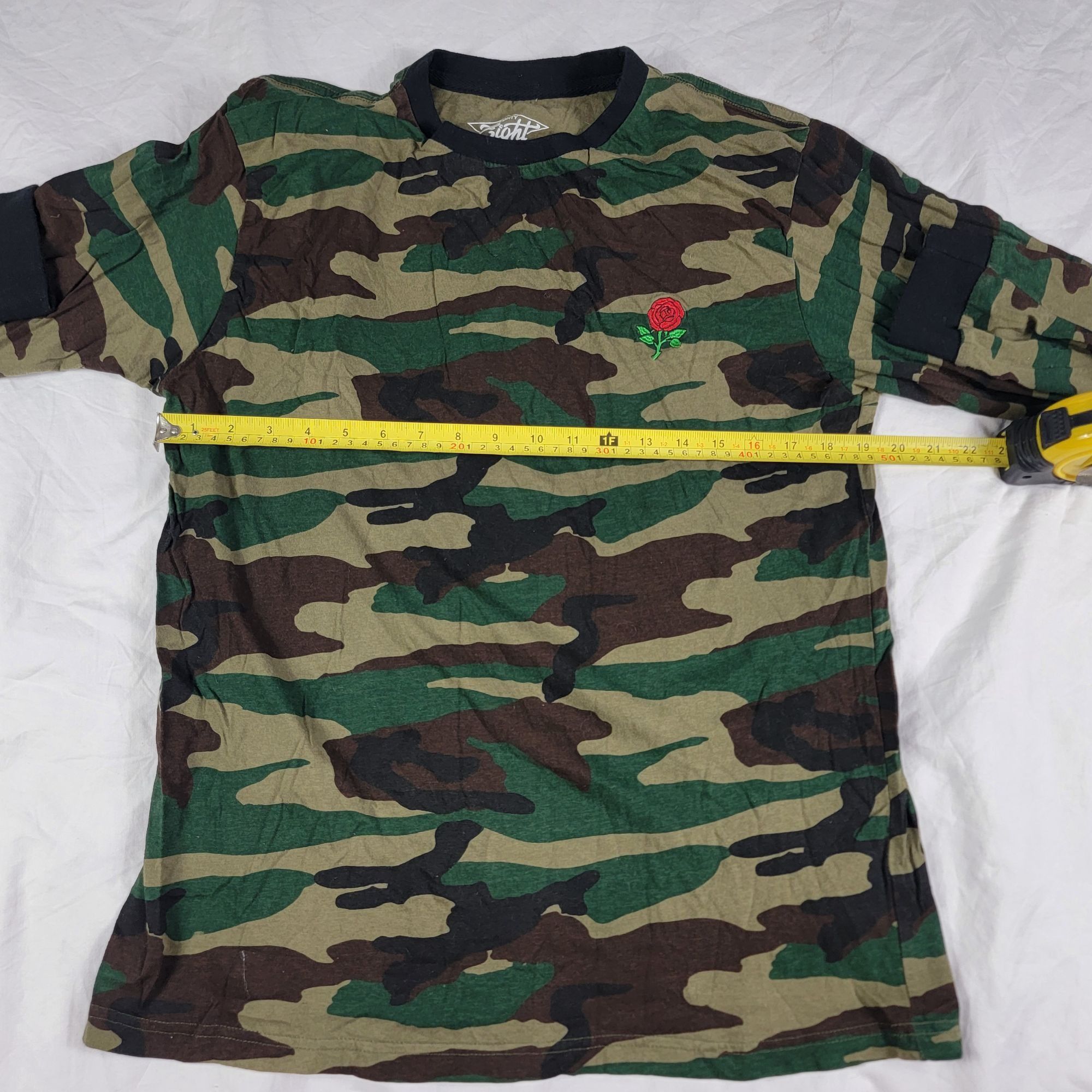 Eighty Eight Eighty Eight Mens Large Green Brown Camouflage Long Sleeve S Size US L / EU 52-54 / 3 - 5 Thumbnail