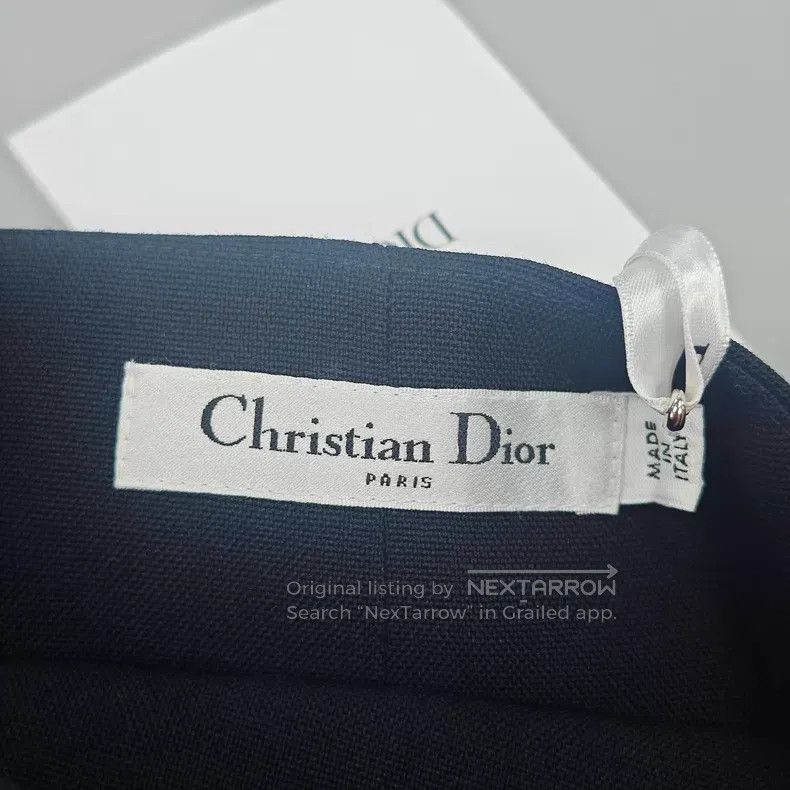 Dior Dior Black wool Mahai wool skirt Size 26" / US 2 / IT 38 - 5 Thumbnail