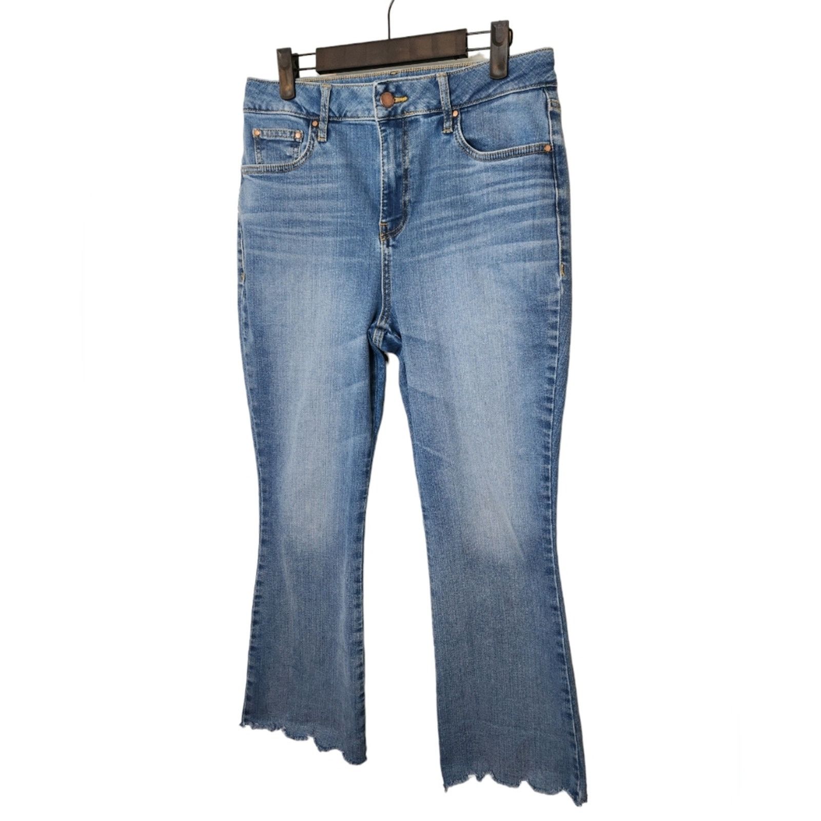 Boden Boden Fitted Cropped Flare Jeans 8 Size 30" / US 8 / IT 44 - 6 Thumbnail