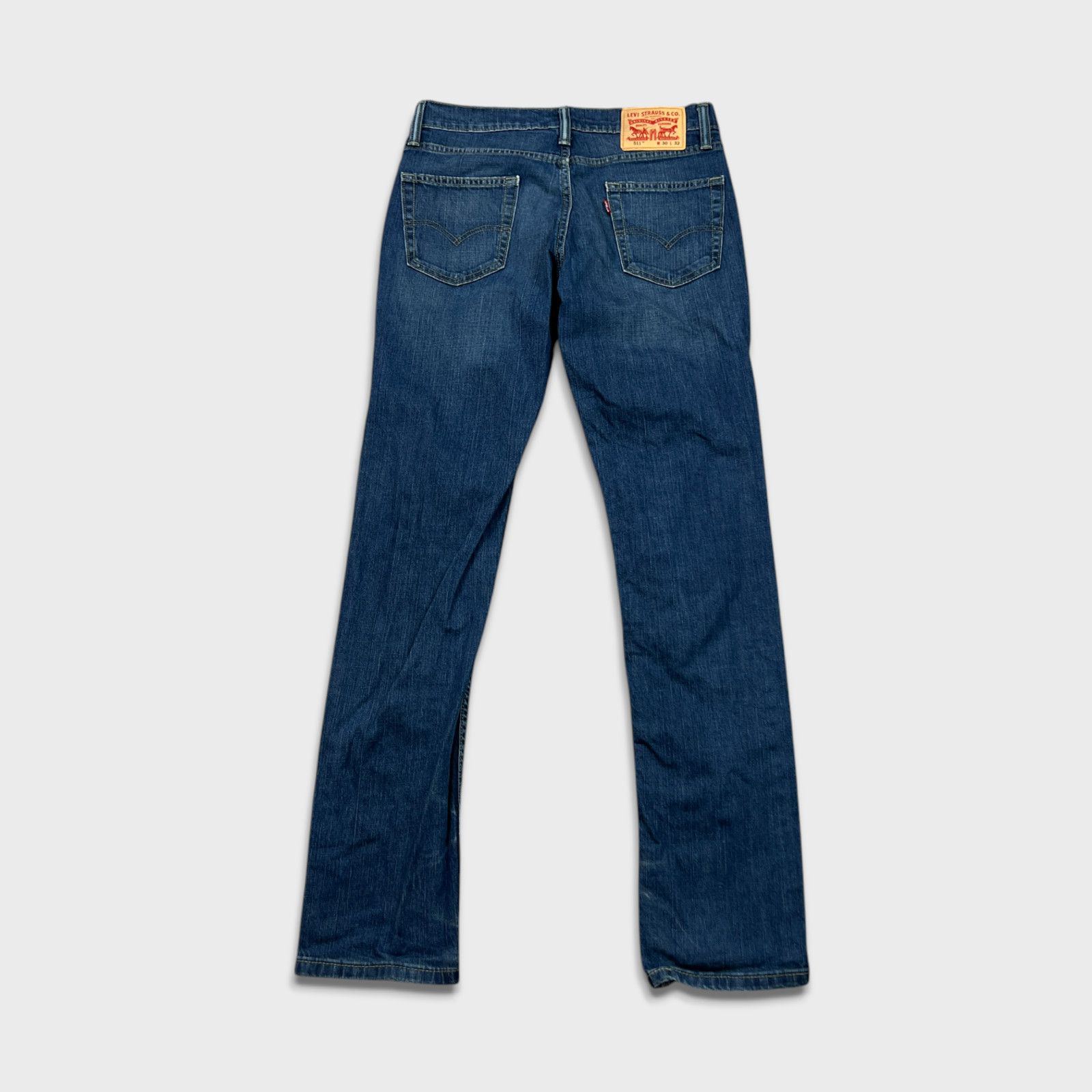 Levi's × Vintage Levi's 511 Jeans 30x32 Blue Slim Fit American Denim Pants Size US 30 / EU 46 - 5 Thumbnail