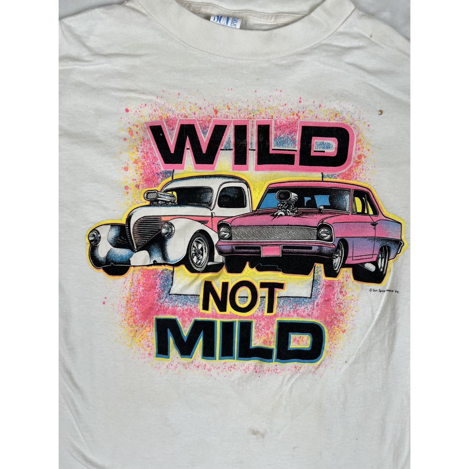 Vintage Vintage 80’s Hot Rod “ Wild Not Mild “ T-Shirt Sze Large Sun Size US L / EU 52-54 / 3 - 2 Thumbnail