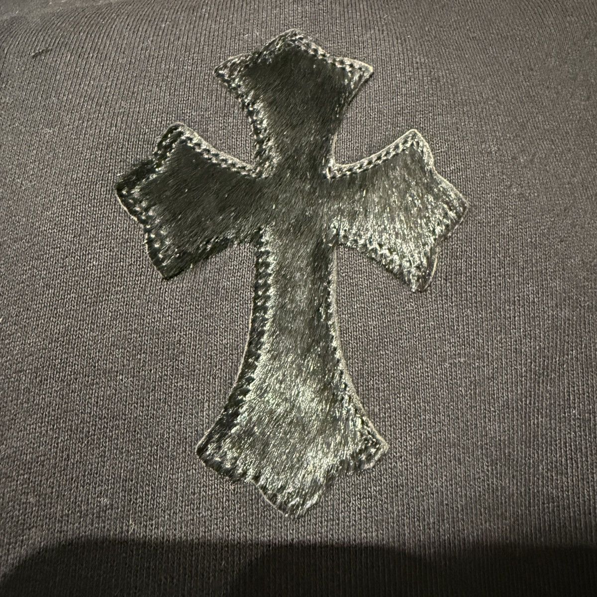 Chrome Hearts Chrome Hearts Oversize Black Cross Patch Sweatpants size S Size 26" / US 2 / IT 38 - 5 Thumbnail