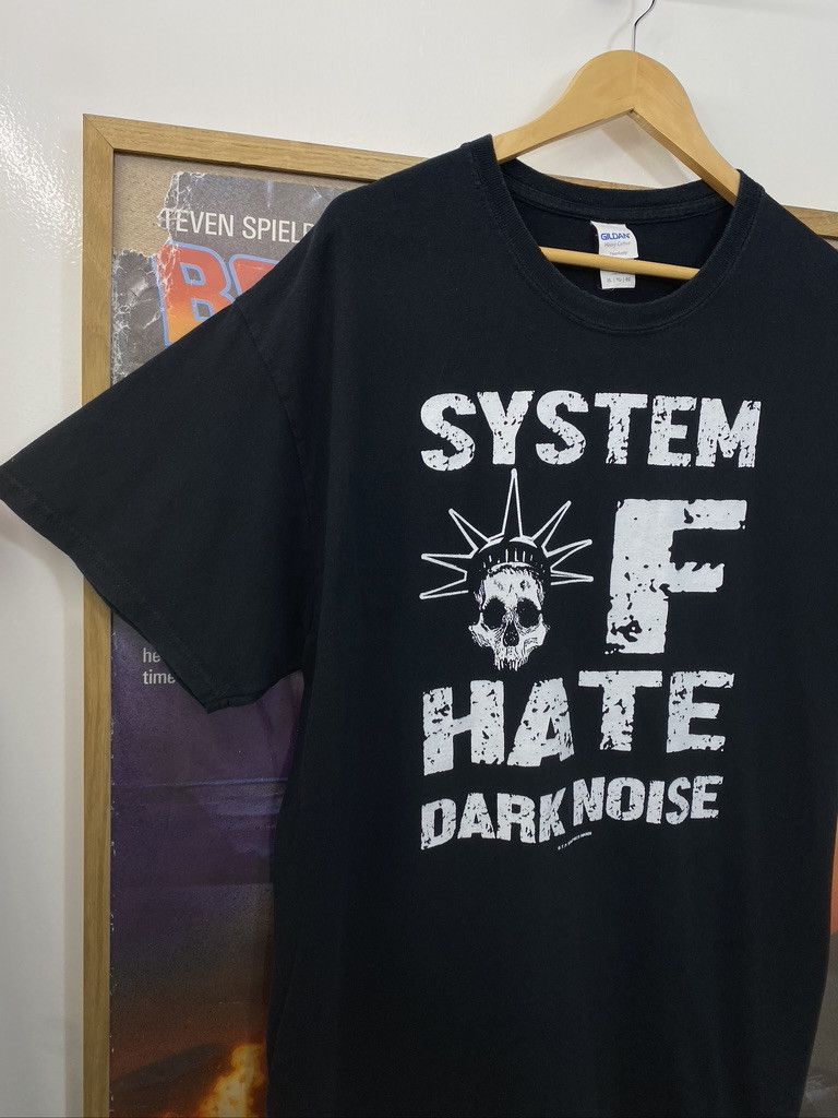 Band Tees × Gildan 10s System Of Hate Dark Noise English Punk Band Promo Tee Size US XL / EU 56 / 4 - 6 Thumbnail