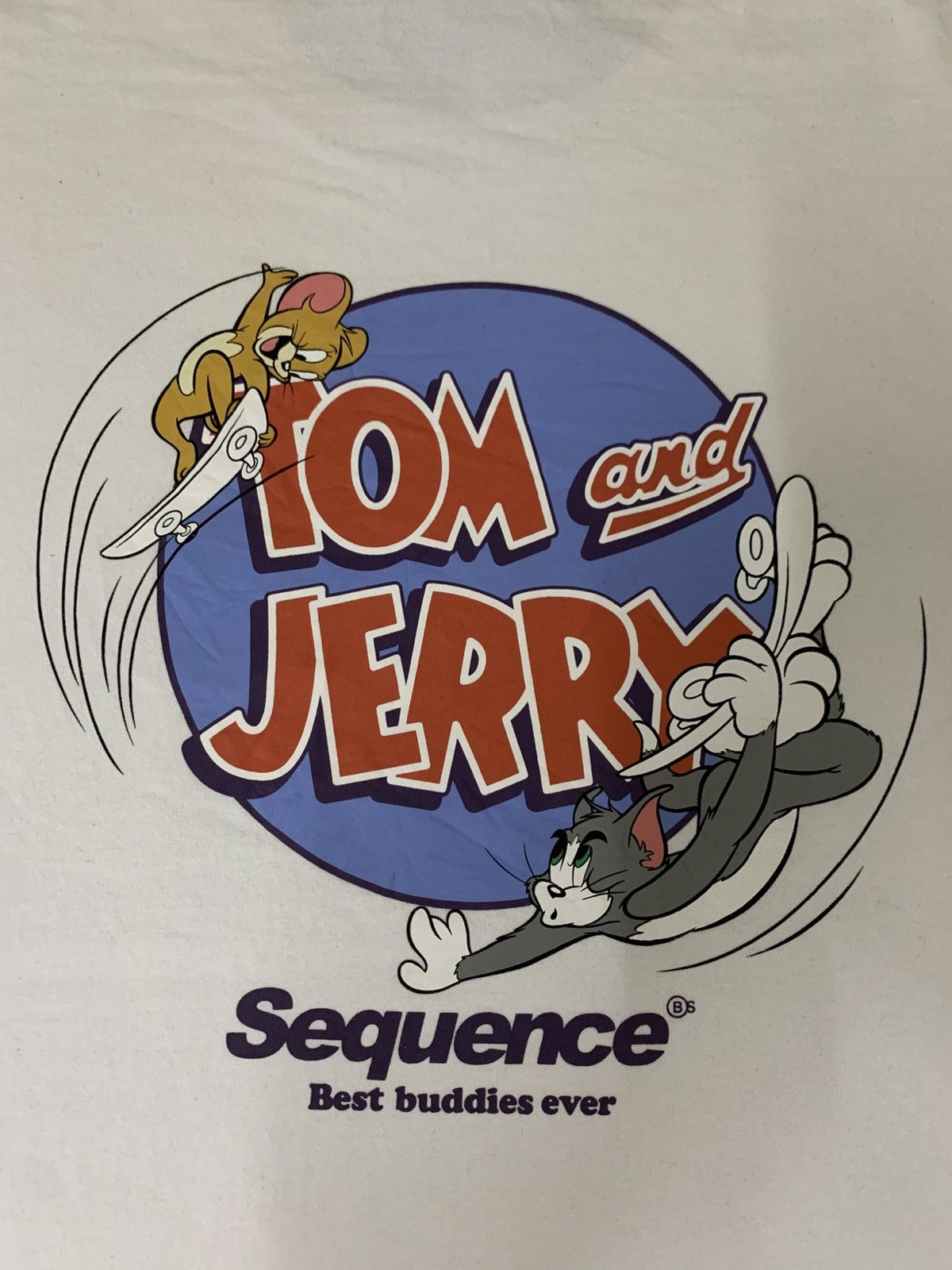 Japanese Brand LAST DROP#Tom & Jerry By B One Soul Original Streetwear Size US L / EU 52-54 / 3 - 11 Thumbnail