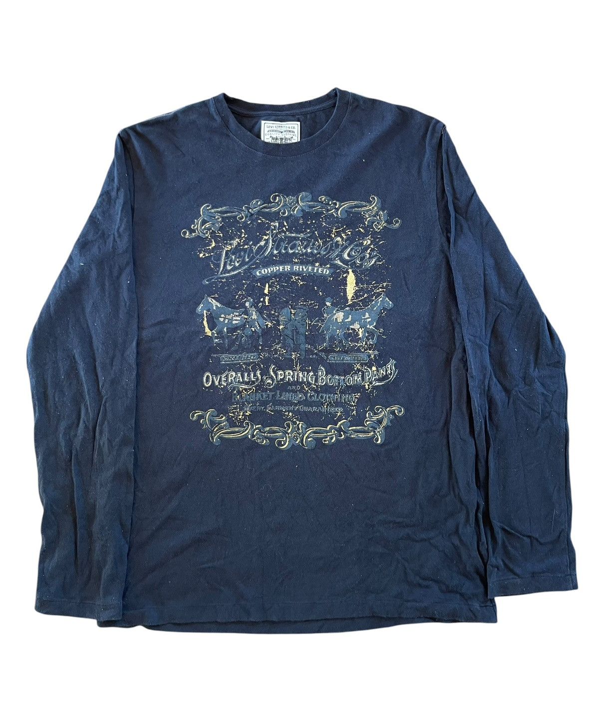 Levi's Levis Copper Riveted Long Sleeve Size US S / EU 44-46 / 1 - 2 Thumbnail