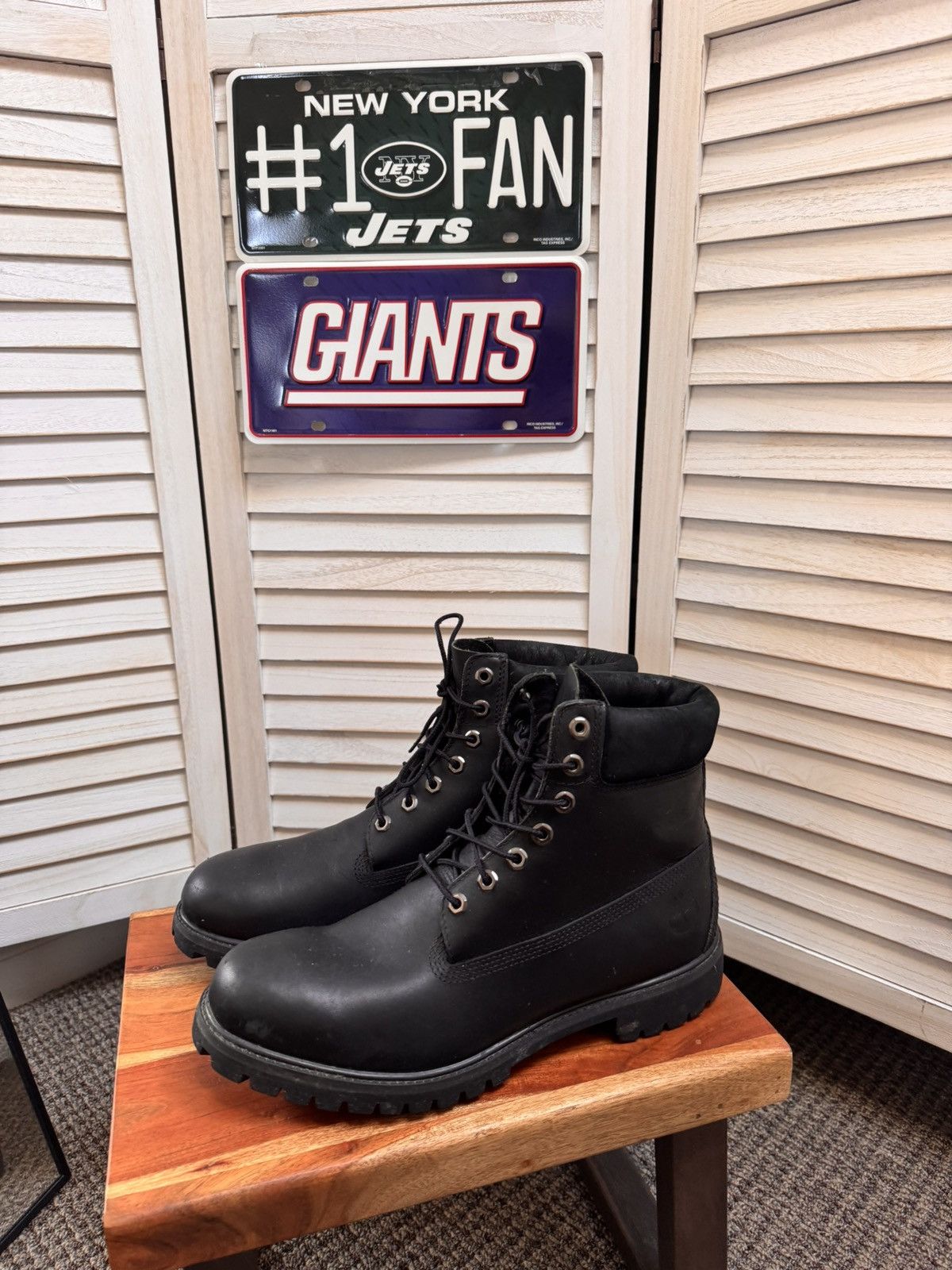 Men’s Casual Black Leather Waterproof 400 Timberland 12