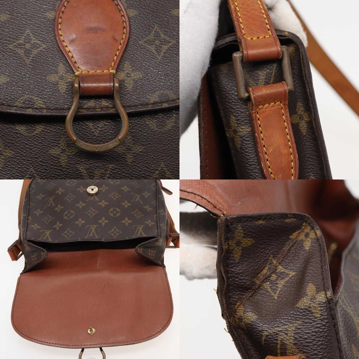 Louis Vuitton LOUIS VUITTON Monogram Saint Cloud GM Shoulder Bag M51242 Size ONE SIZE - 11 Thumbnail