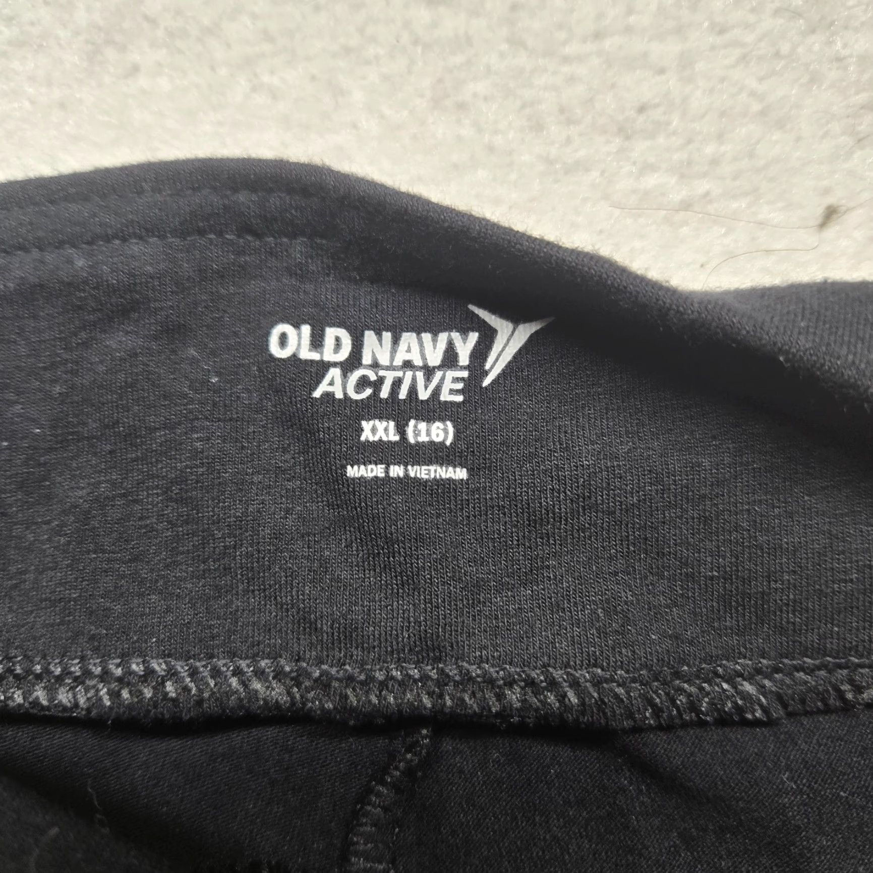 Old Navy VINTAGE Old Navy Pants Sweatpants Wide-Leg Black 2XL Adult Regular 2XL Black Athleisure 90s Womens Size 40" / US 18 - 3 Thumbnail