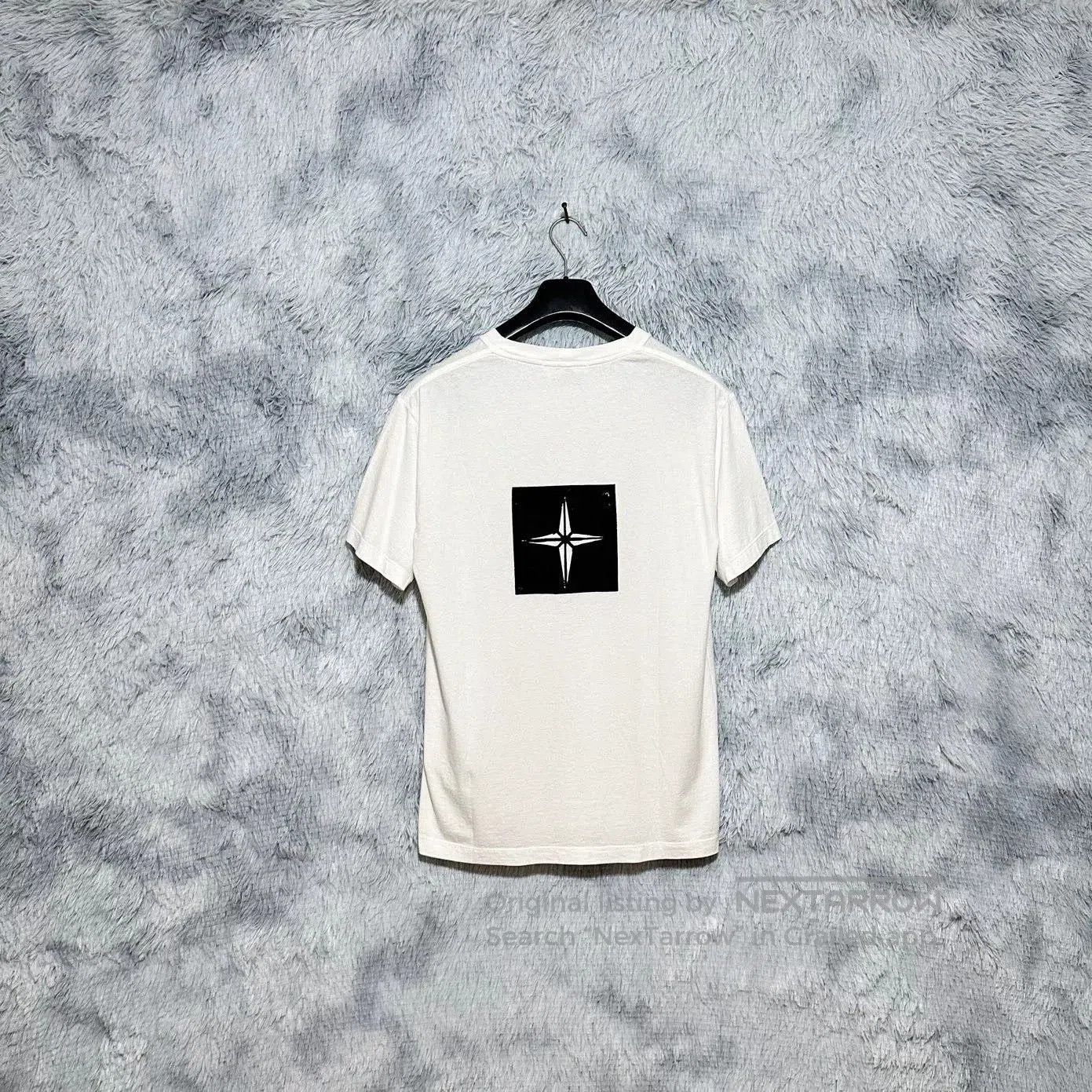 Stone Island Stone Island Printed Logo Short Sleeve T-Shirt. Size US L / EU 52-54 / 3 - 2 Thumbnail