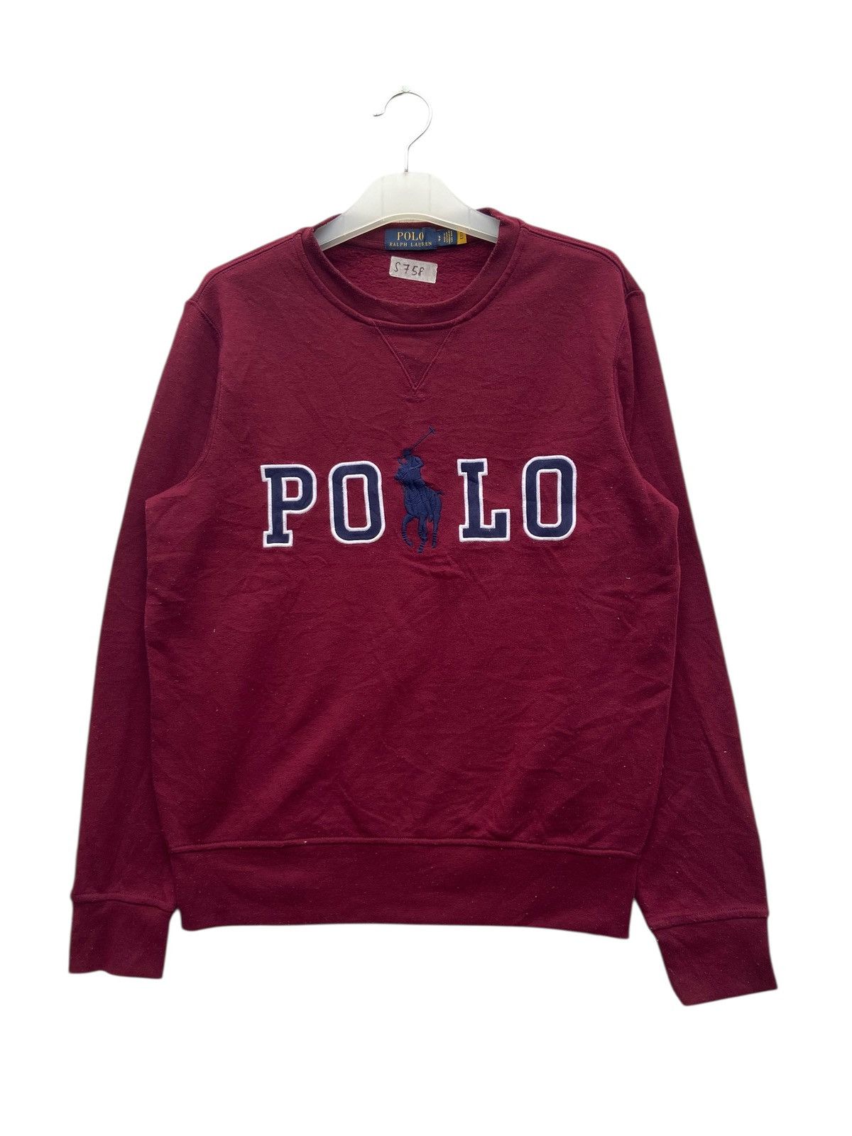Polo Ralph Lauren Polo Ralph Lauren Spell out Sweatshirt Size US S / EU 44-46 / 1 - 1 Thumbnail