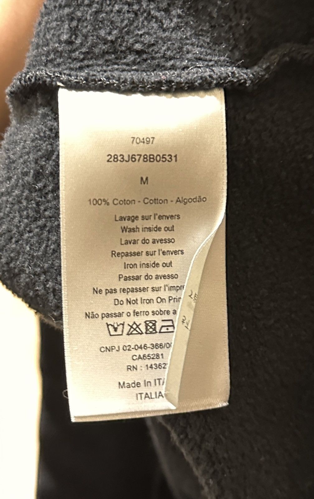 Dior × Travis Scott Dior x Travis Scott Black Hoodie Size US M / EU 48-50 / 2 - 6 Thumbnail