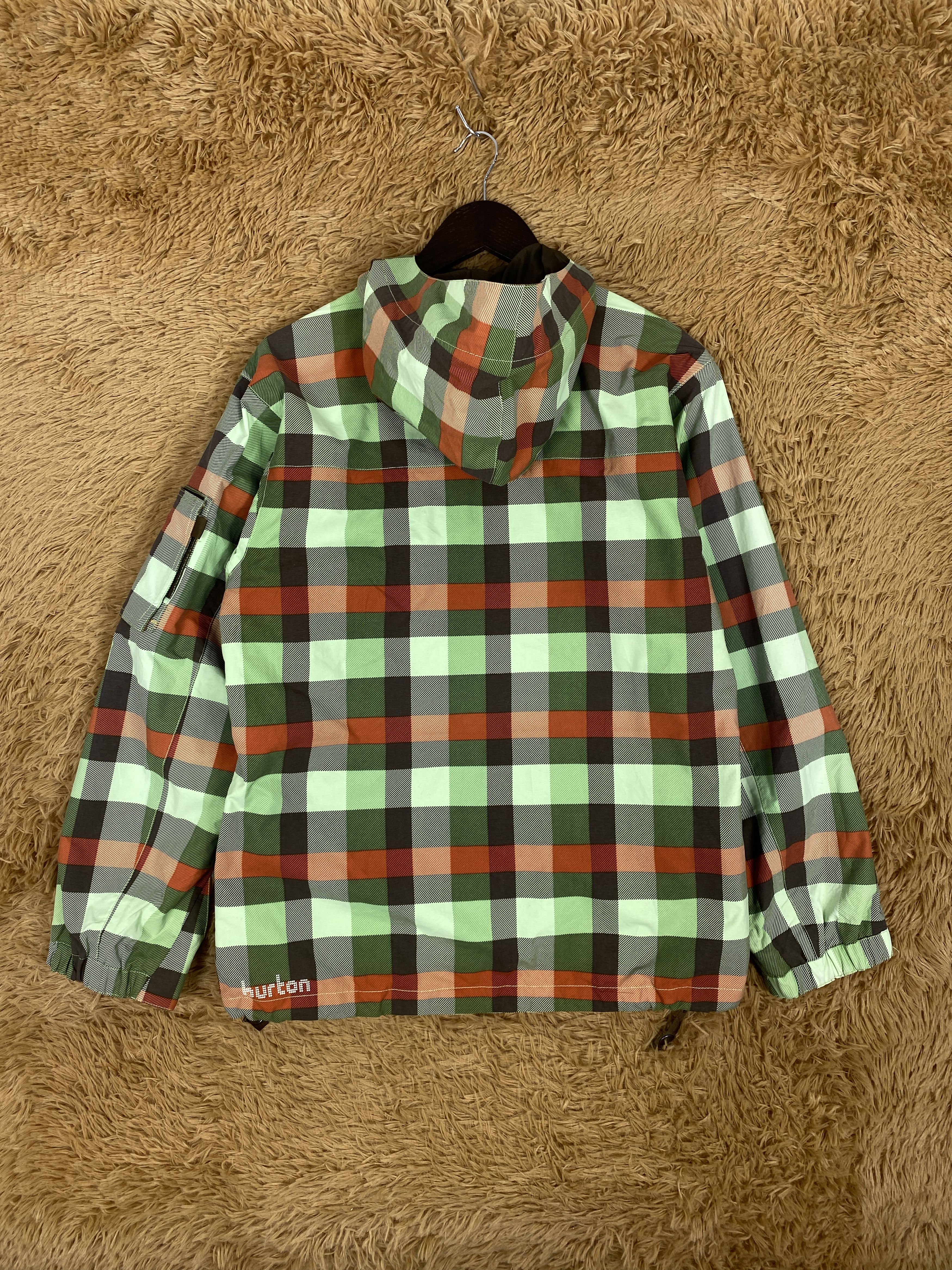 Burton Vintage Burton Checked Hoodie Jacket J2394 Size US S / EU 44-46 / 1 - 5 Thumbnail