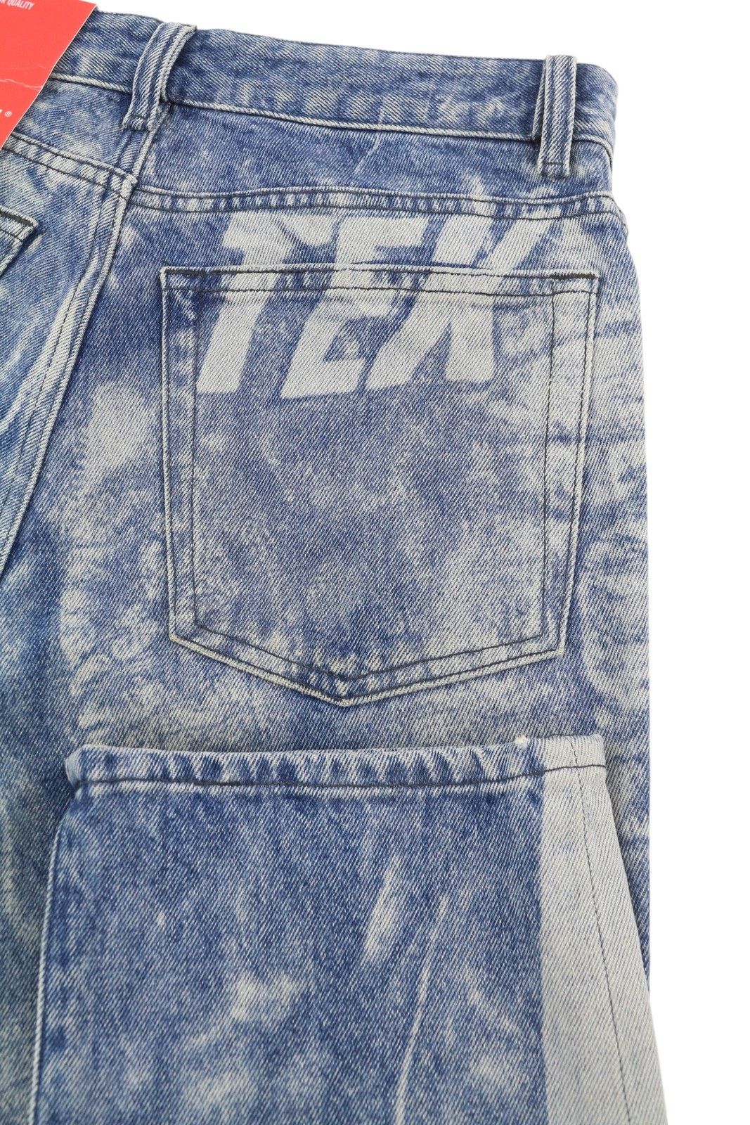 Diesel 1955-FS3 007B8 W29/L32 Blue Washed Pattern 85416 Size US 29 - 6 Thumbnail