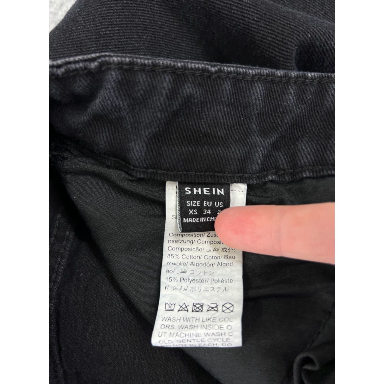 Lee Vintage Lee Women's Tapered Jeans Pants 25x24 Black Cotton Blend Mid Rise 8.5-10.5 Western Designer Size 26" / US 2 / IT 38 - 6 Thumbnail