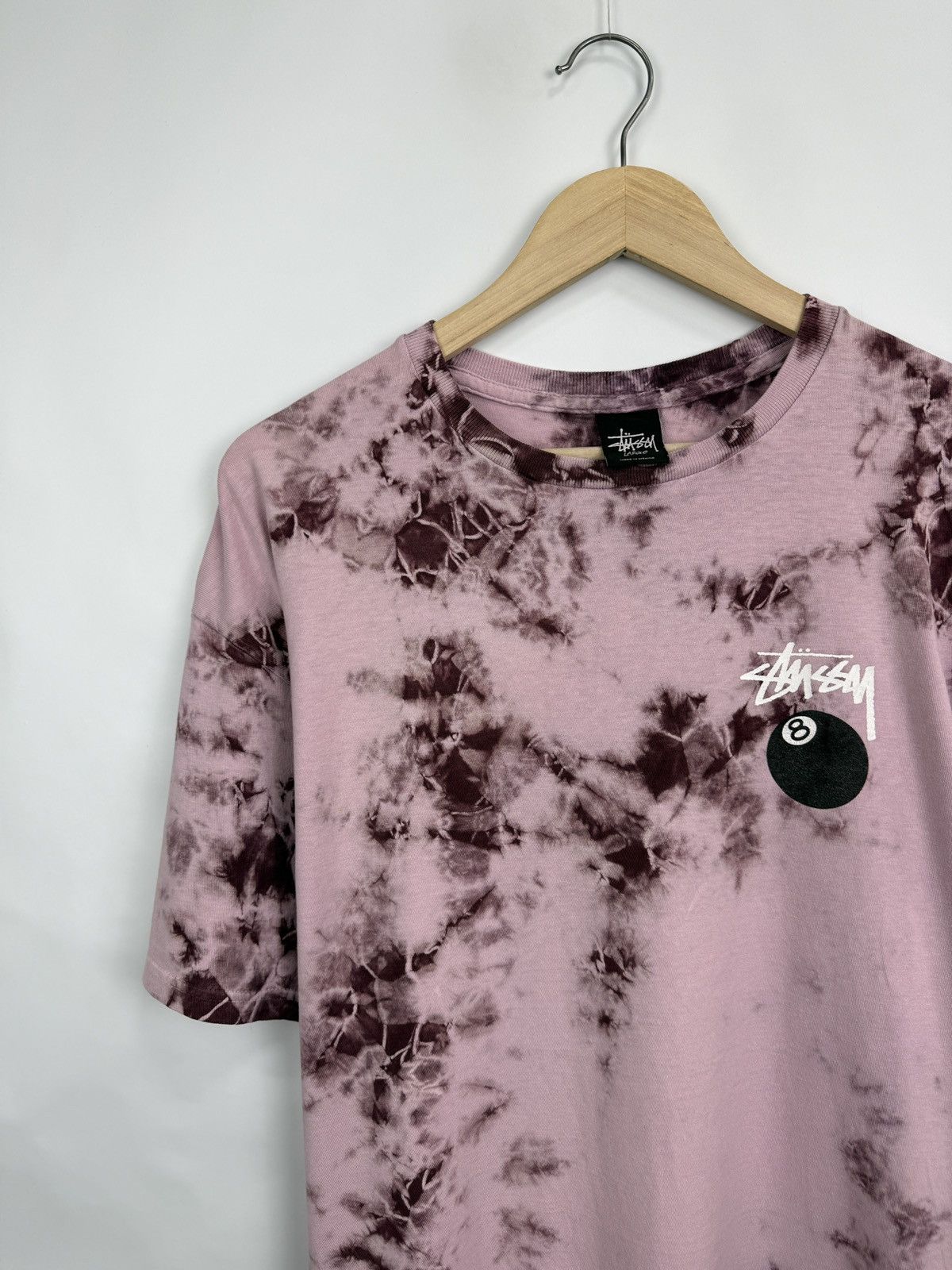 Stussy 🇺🇸 🎱 Y2K Stussy 8 Ball Tie Dye T-Shirt Rare Retro Hype Size US L / EU 52-54 / 3 - 4 Thumbnail