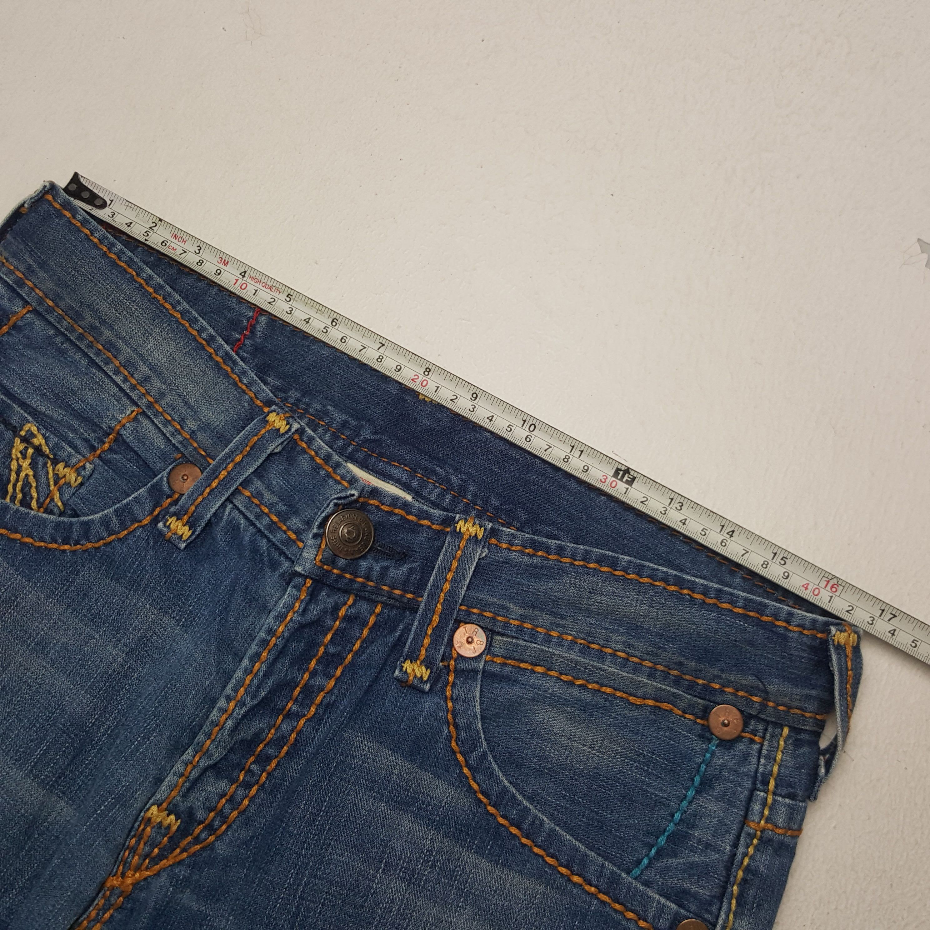 True Religion × Vintage Vintage True Religion USA Denim Jeans Size US 33 - 7 Thumbnail