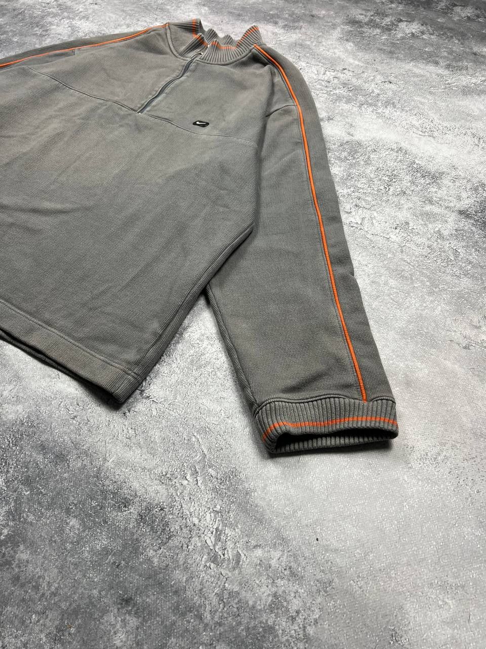 Nike Vintage Nike Zip 1/4 Zip Faded Boxy Japanese Y2K Swoosh Logo Size US XL / EU 56 / 4 - 3 Thumbnail