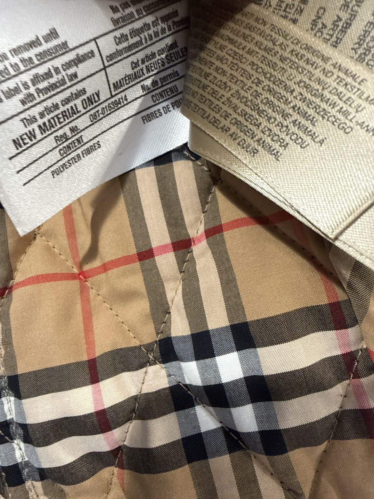 Burberry BURBERRY QUILTED REGAN JACKET *NEW WITH TAG Size XL / US 12-14 / IT 48-50 - 8 Thumbnail
