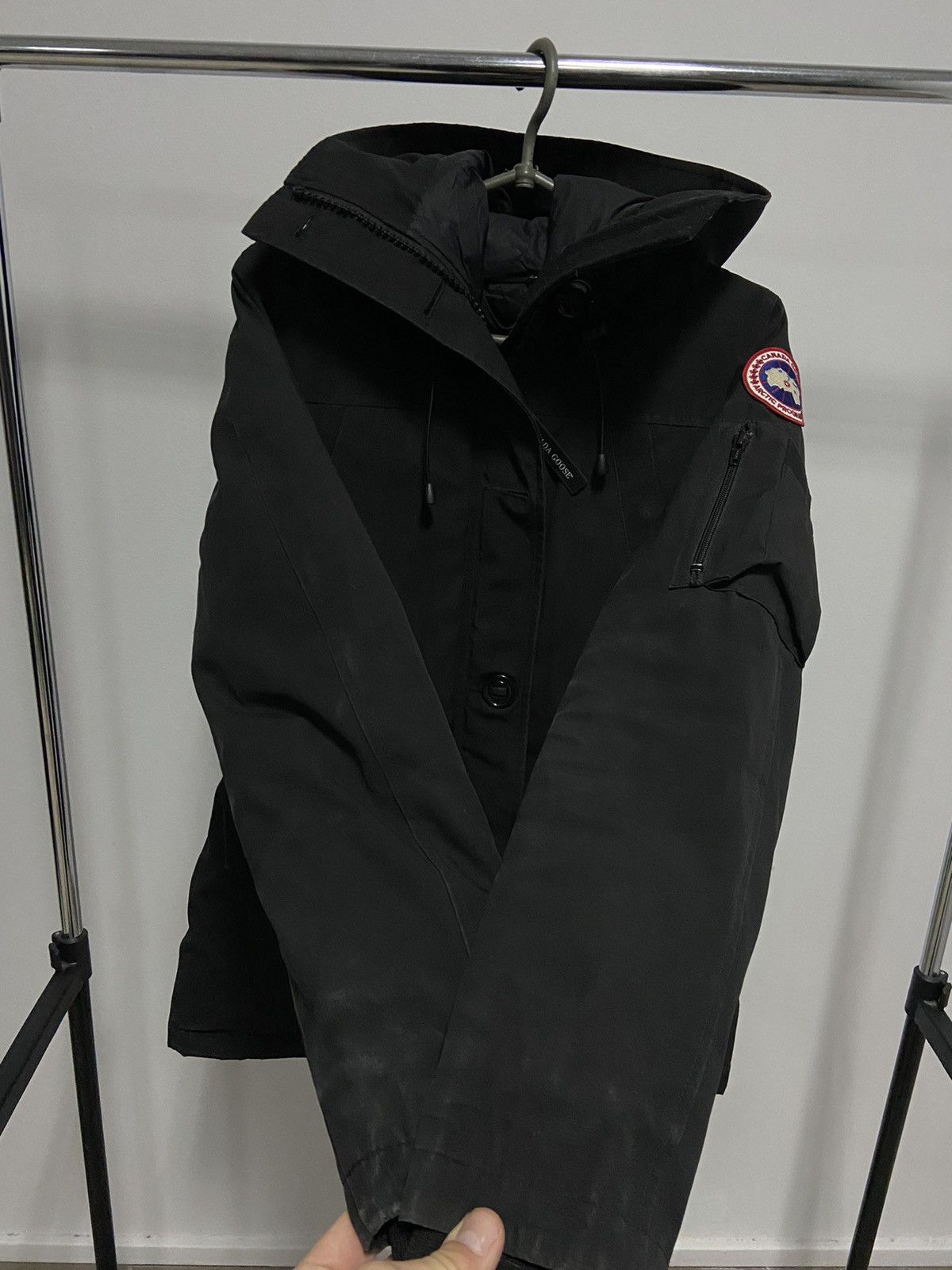 Canada Goose × Vintage Canada Goose Montebello Jacket Hood Vintage Puffer Size S / US 4 / IT 40 - 10 Thumbnail