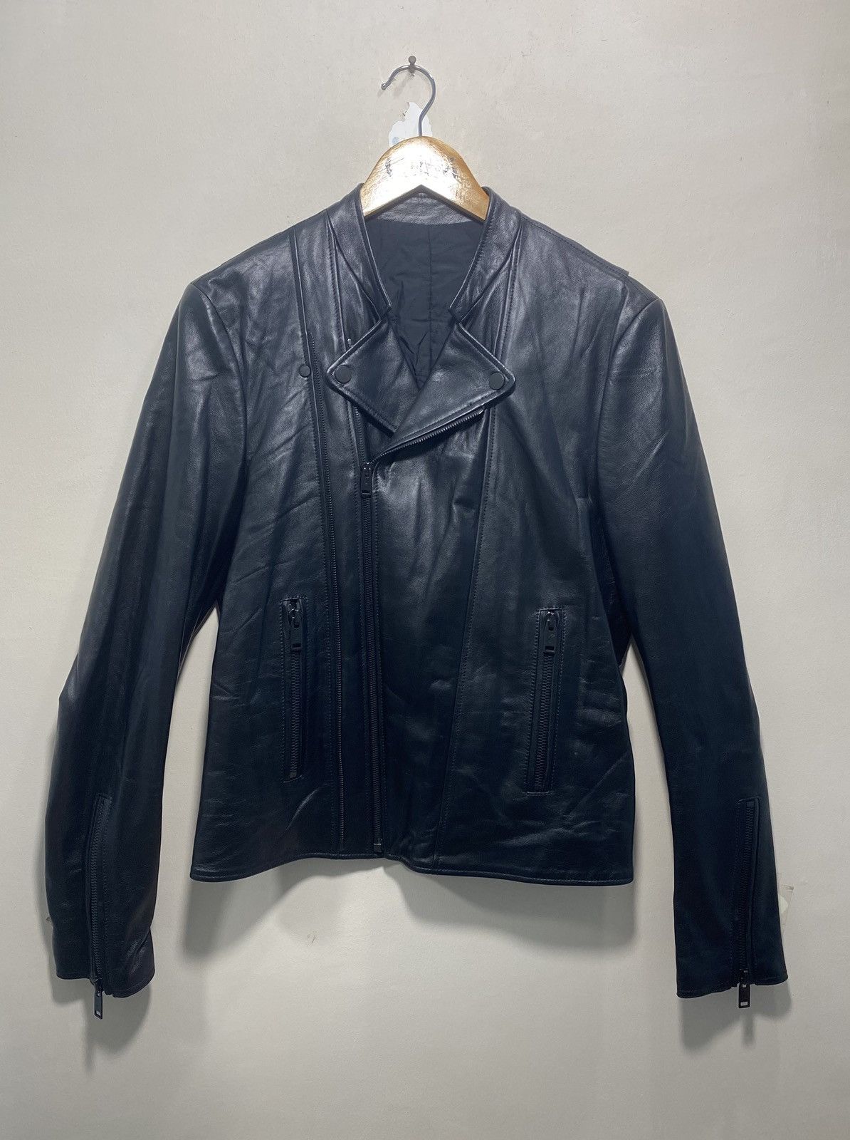 Balenciaga BALENCIAGA Biker Leather Jacket❗️ Size US S / EU 44-46 / 1 - 1 Thumbnail