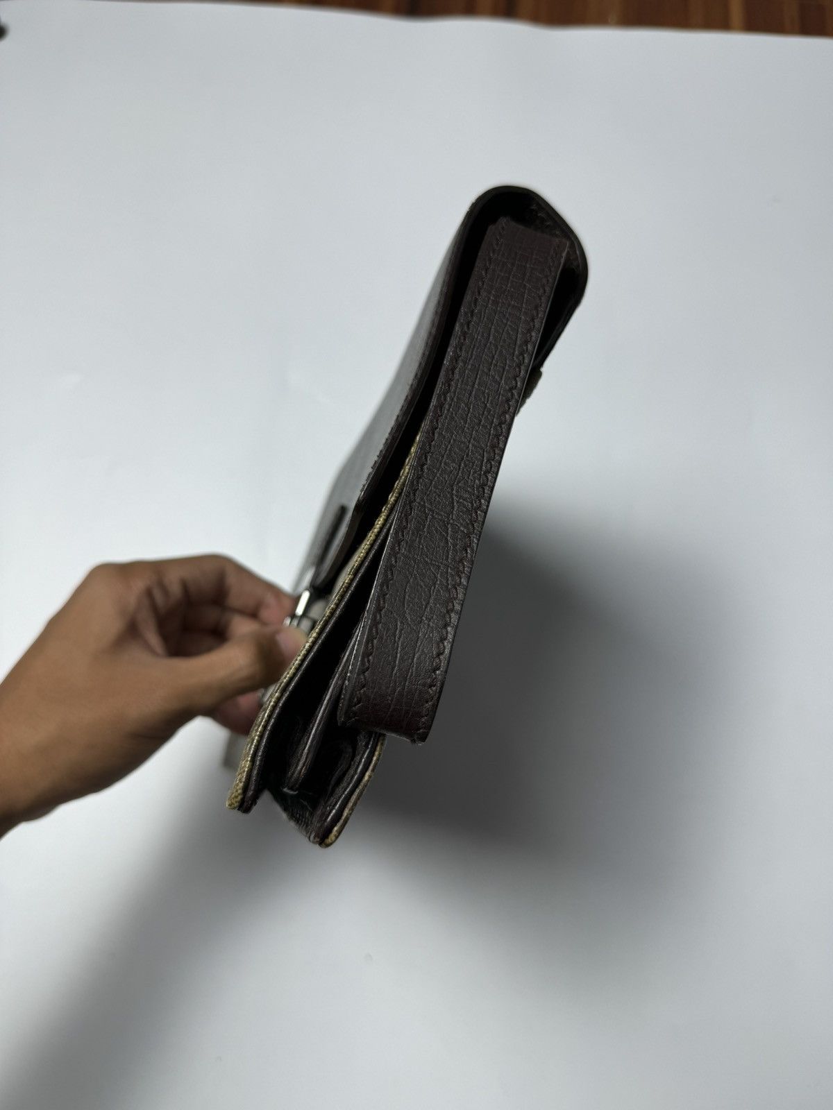 Gucci Gucci GG Supreme Plus Second Bag Clutch Leather Size ONE SIZE - 8 Thumbnail