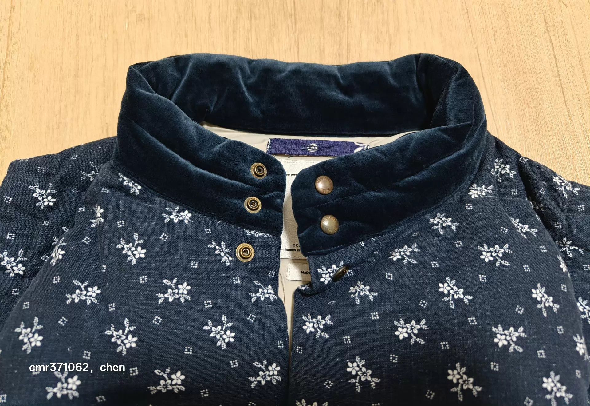 Visvim New VISVIM 12AW INSULATOR VEST PIZI navy 1 White Size US S / EU 44-46 / 1 - 2 Thumbnail