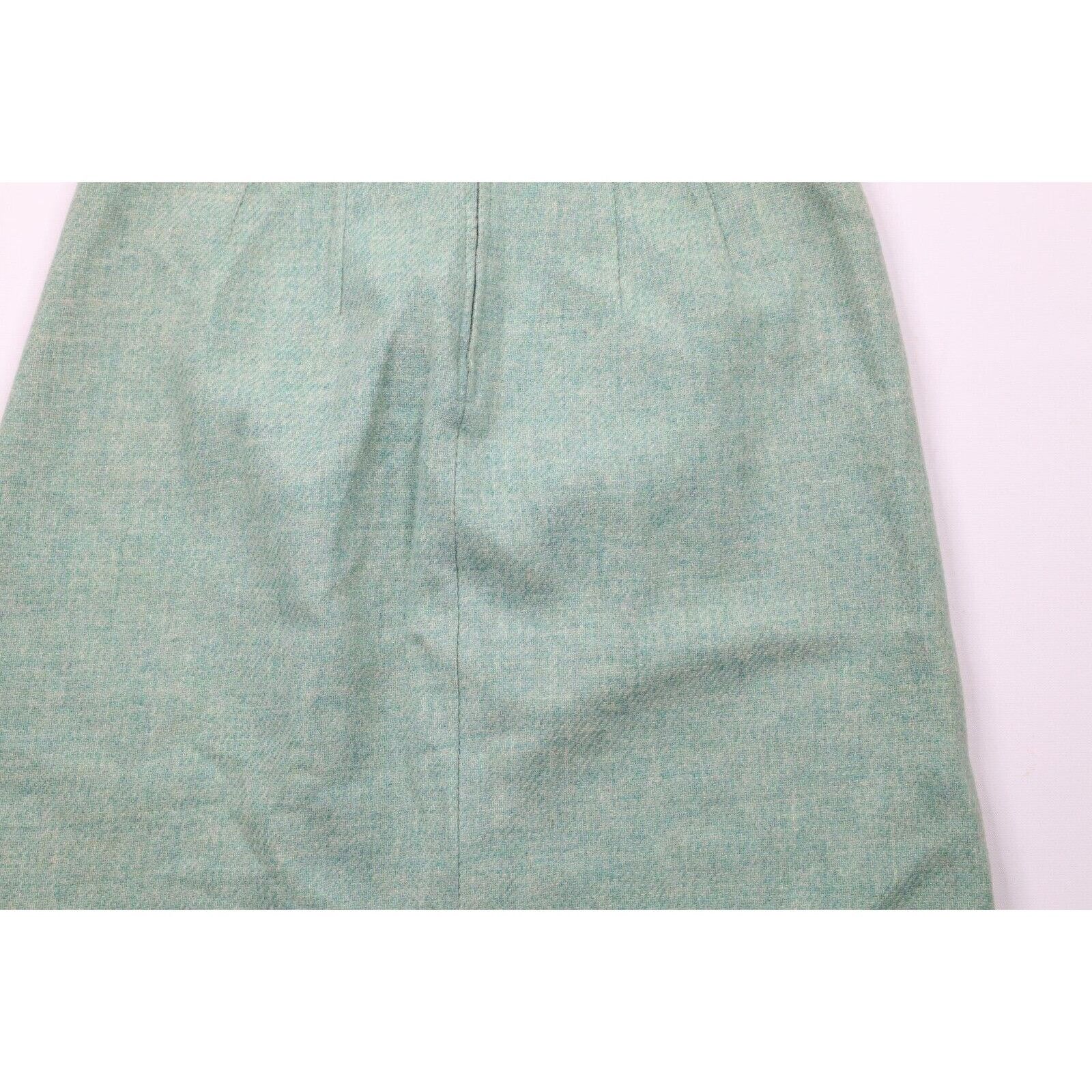 Vintage Vintage 60s 70s Streetwear Wool Tweed Pencil Skirt Size 26" / US 2 / IT 38 - 13 Thumbnail