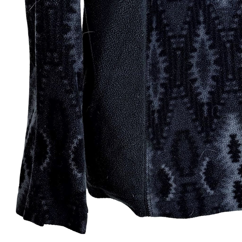 Columbia COLUMBIA Men's Black/Grey 1/4 Zip Fleece Snowflake Design L Size US L / EU 52-54 / 3 - 3 Thumbnail