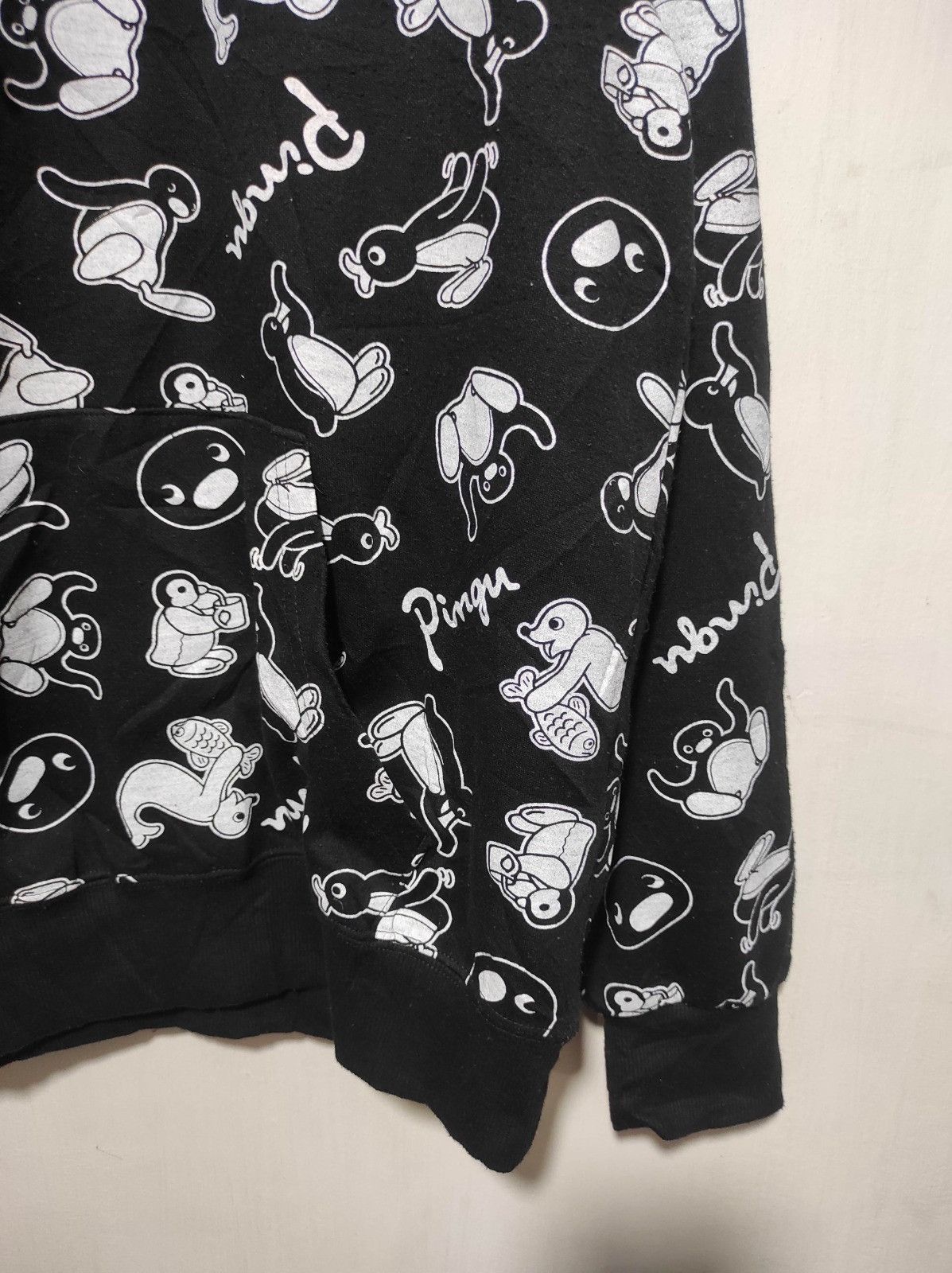 Japanese Brand Pingu fullprint fur hoodie Size US L / EU 52-54 / 3 - 5 Thumbnail