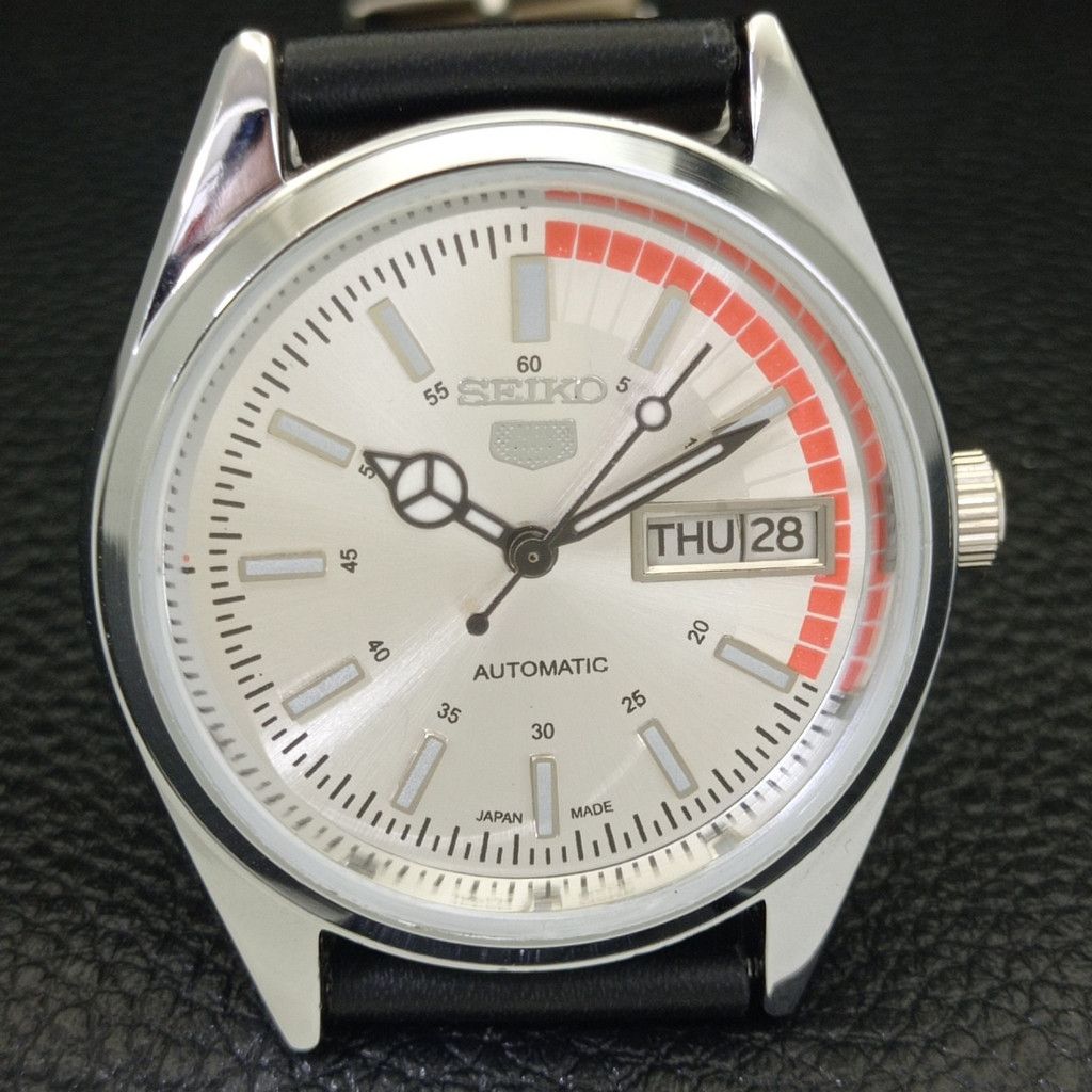 Seiko REFURBISHED VINTAGE SEIKO 5 AUTO JAPAN MENS WATCH a440826 Size 38 - 4 Thumbnail