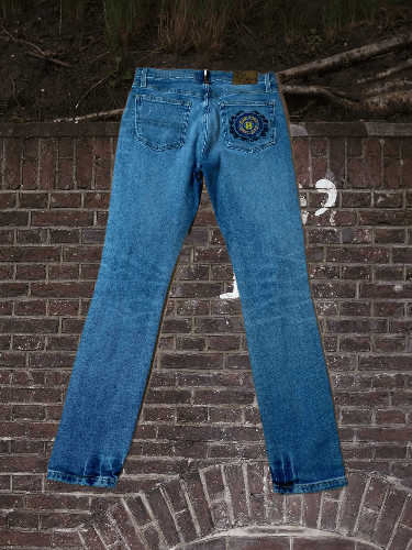 Tommy Hilfiger × Vintage Vintage Y2K Flared Jeans Bootcut pants 90s Size 30" / US 8 / IT 44 - 1 Thumbnail