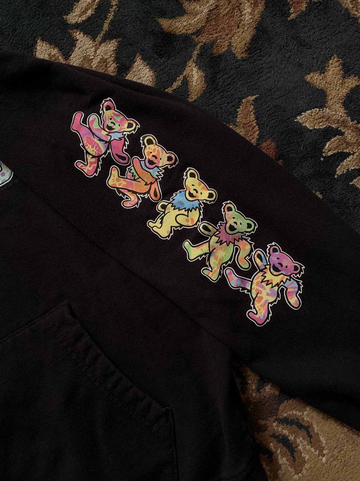 Grateful Dead Vintage Y2K Grateful Dead Bears Black Hoodie Streetwear Size US S / EU 44-46 / 1 - 3 Thumbnail