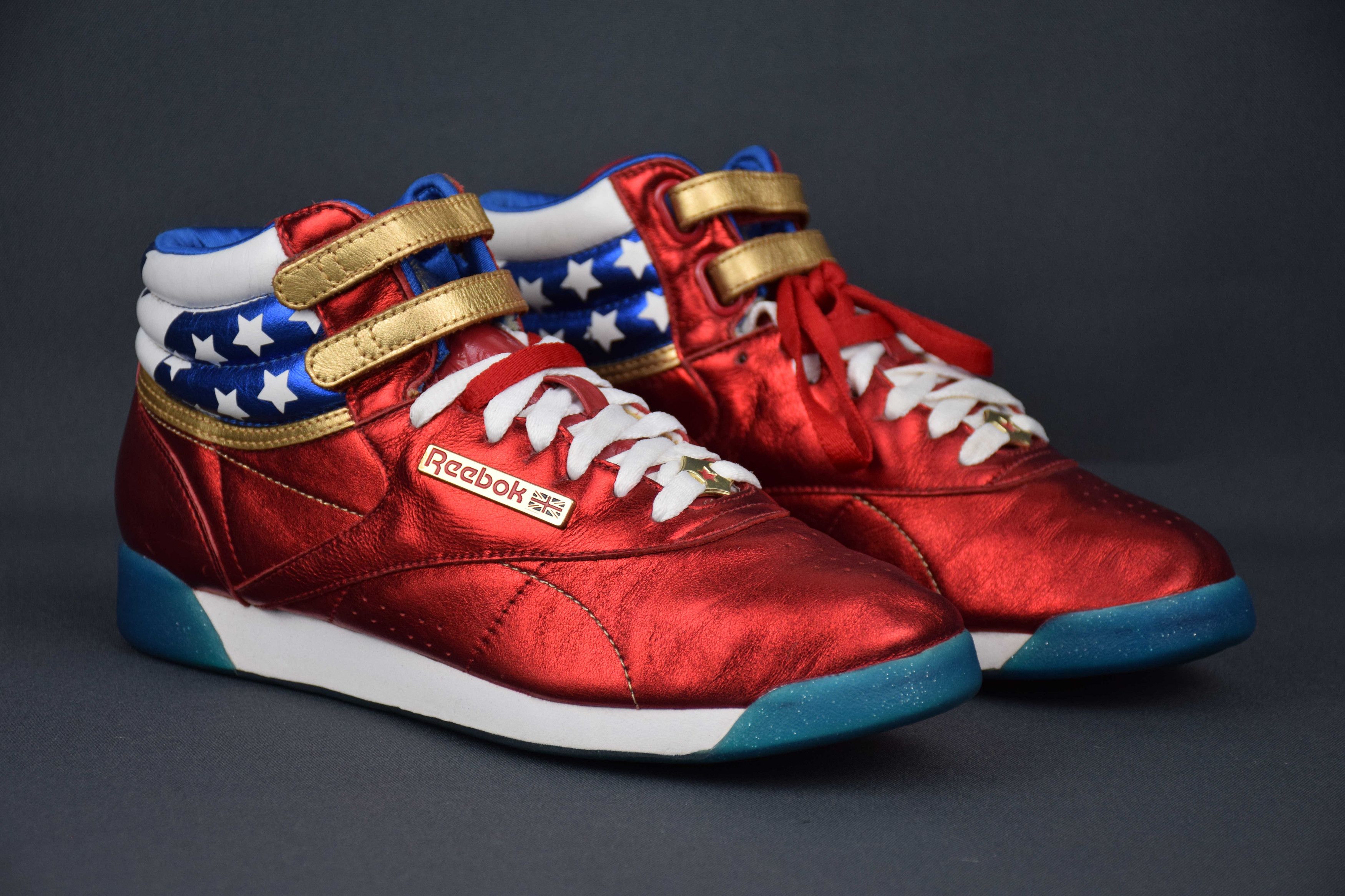 Reebok Reebok Freestyle Wonder Woman Sneakers US 7.5 UK 5 EU 38 Size US 7.5 / IT 37.5 - 2 Thumbnail