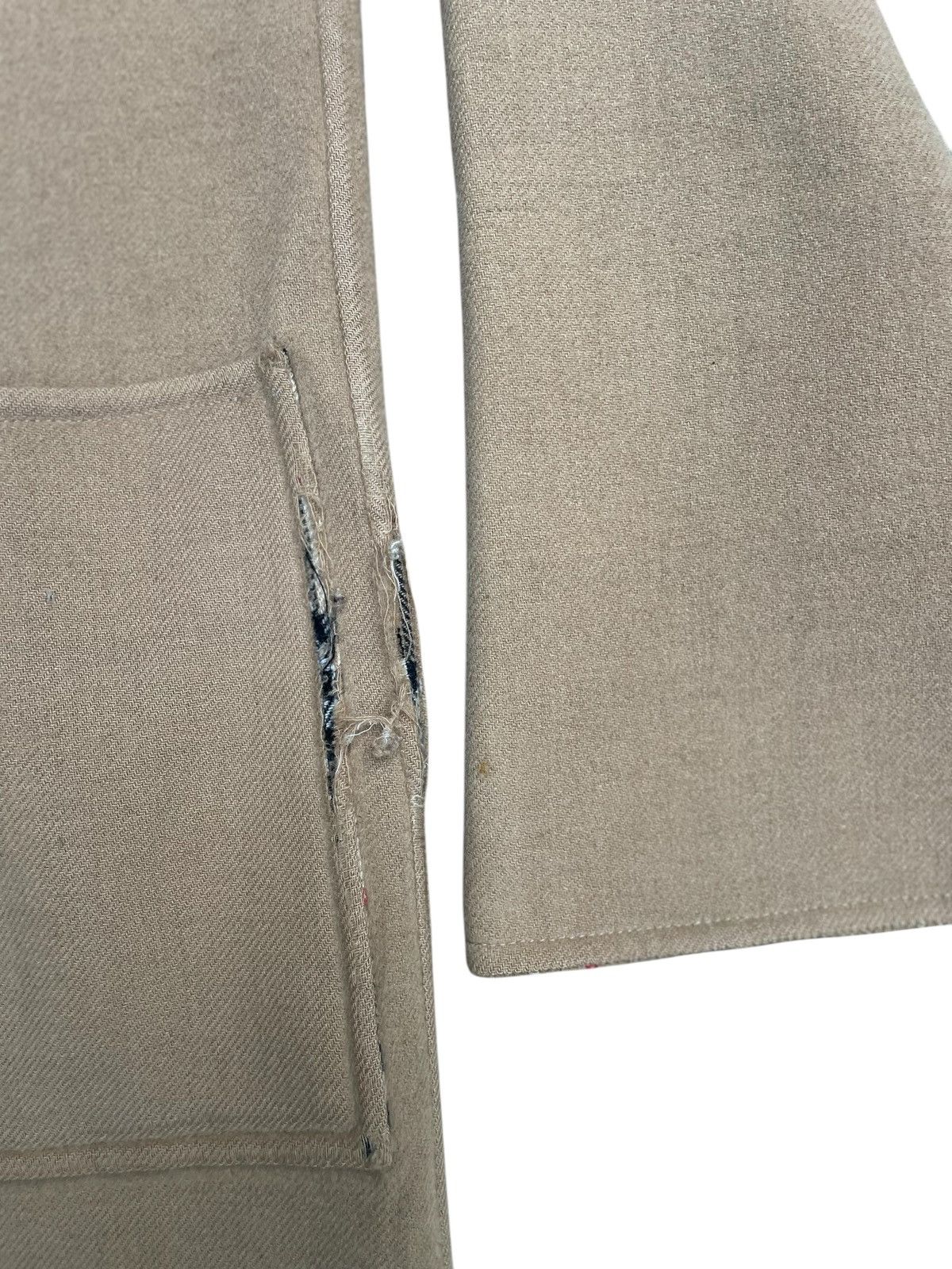 Burberry 90s Burberrys Wool Cashmere Duffle Coat - Nova Check Lining Size US M / EU 48-50 / 2 - 8 Thumbnail