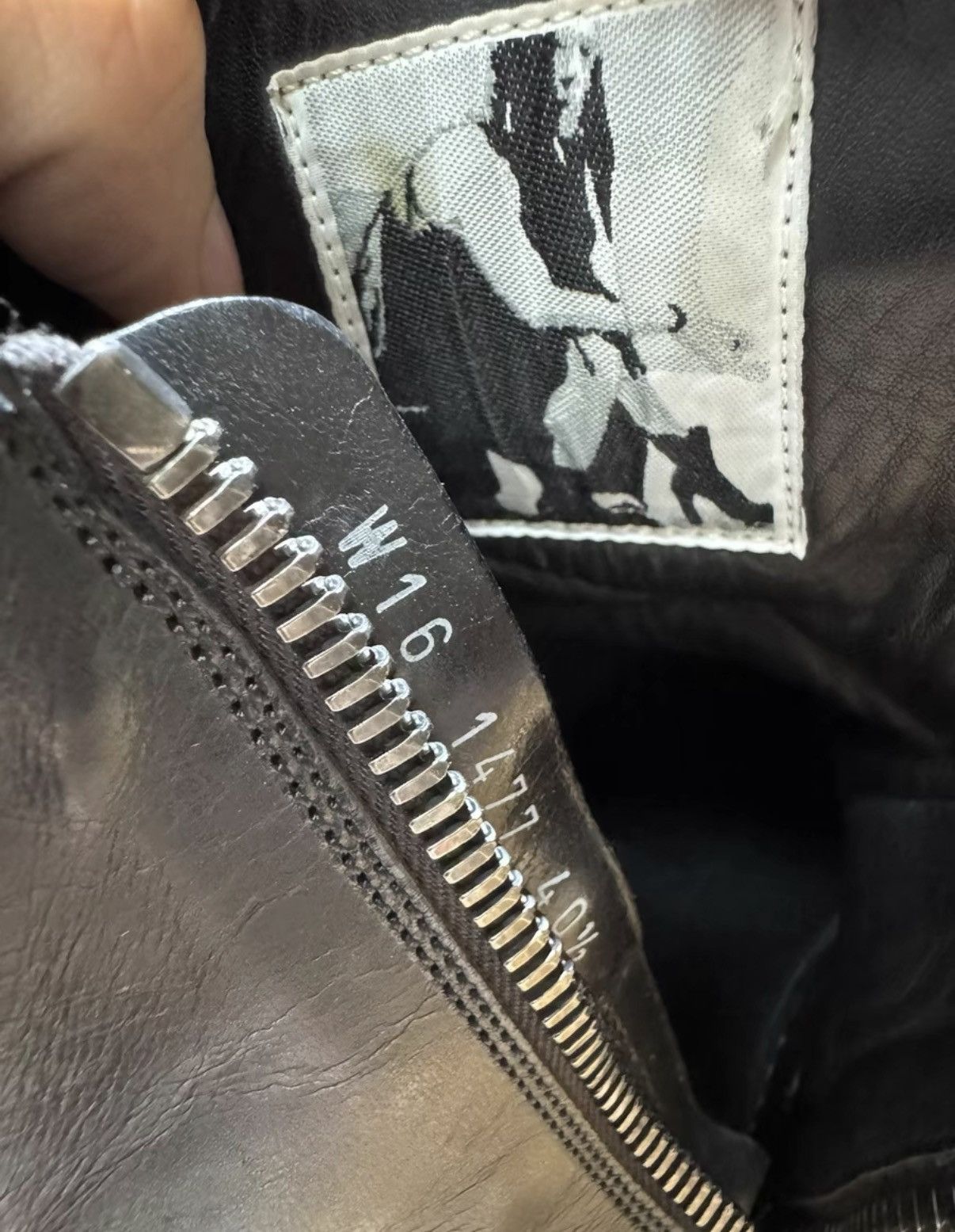 Rick Owens Rick Owens Main Line High Top Ramones K37 Size US 7.5 / EU 40-41 - 6 Thumbnail