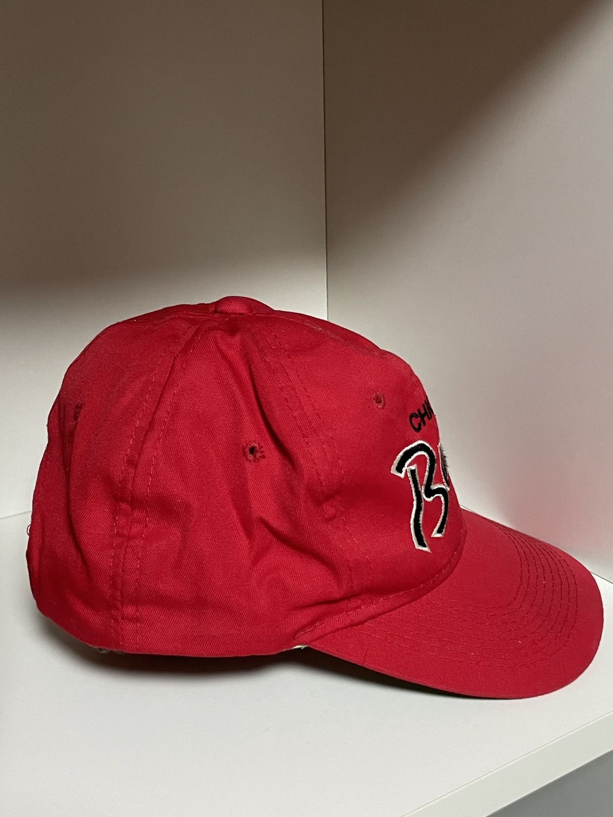NBA Rare VNTG Chicago Bulls Rare hat Dline Blackdoom NBA Y2K Size ONE SIZE - 4 Thumbnail